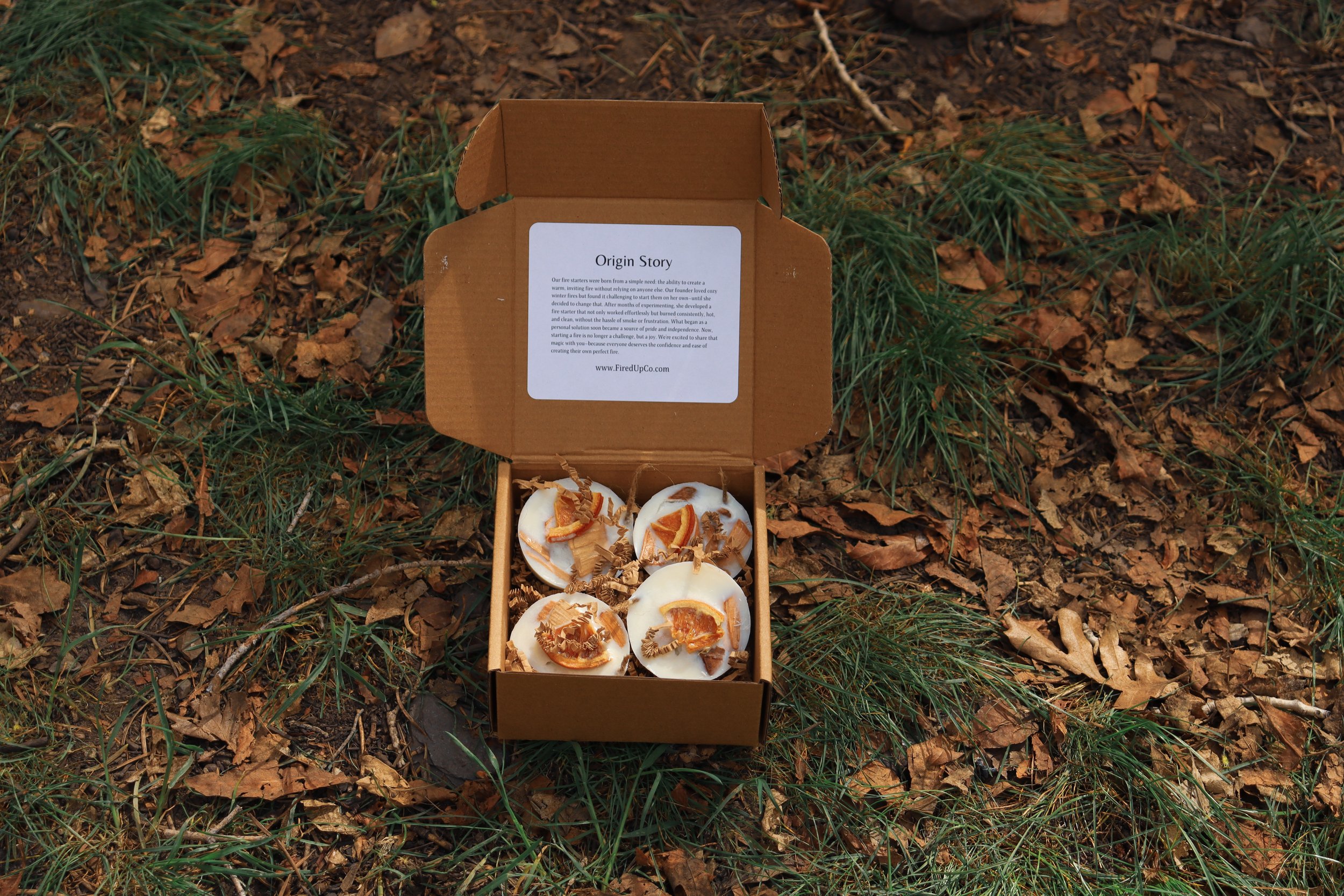 Weekender Pack - 4 All-Natural Fire Starters