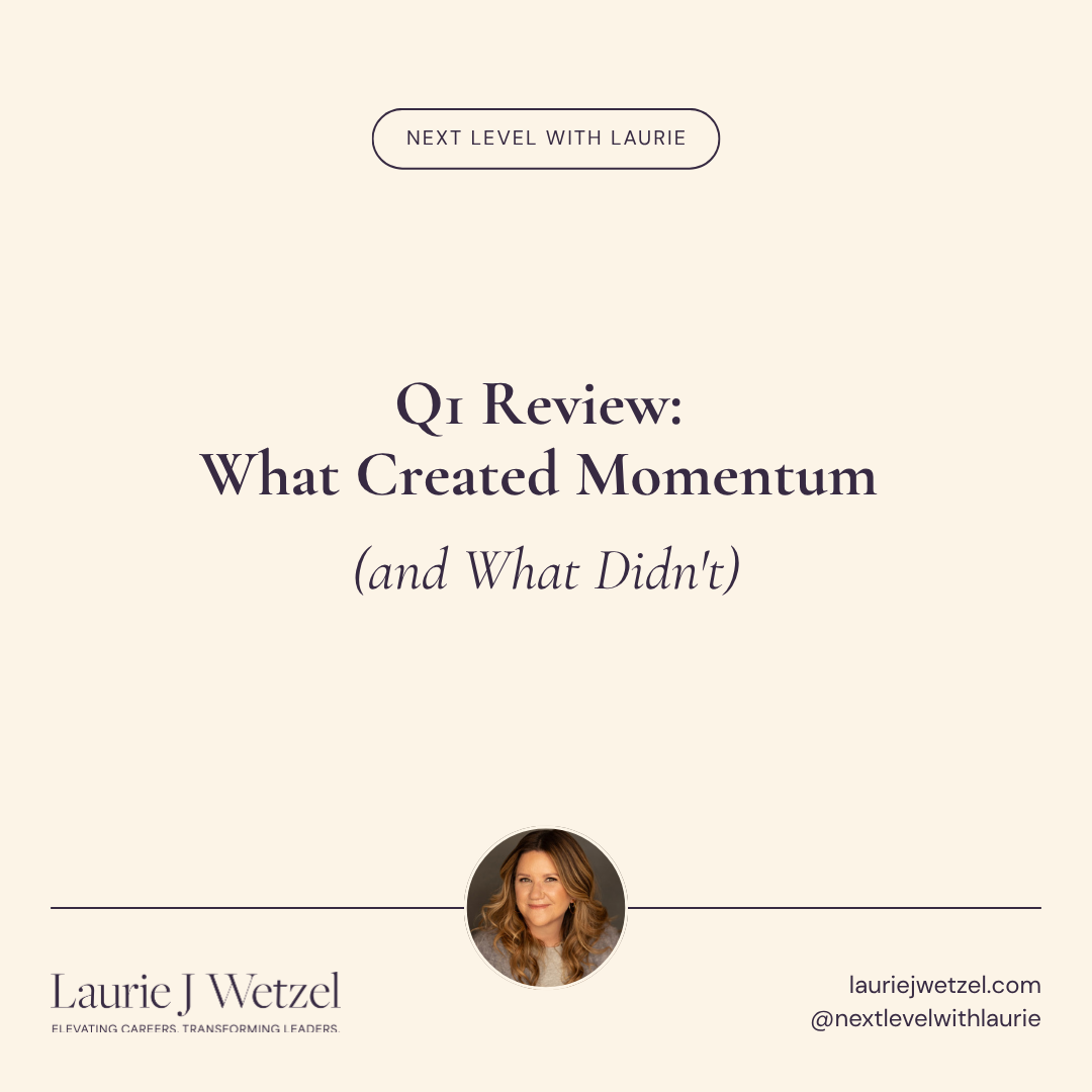 Q1 Review: What Created Momentum (and What Didn't)