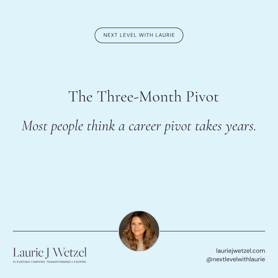The Three-Month Pivot