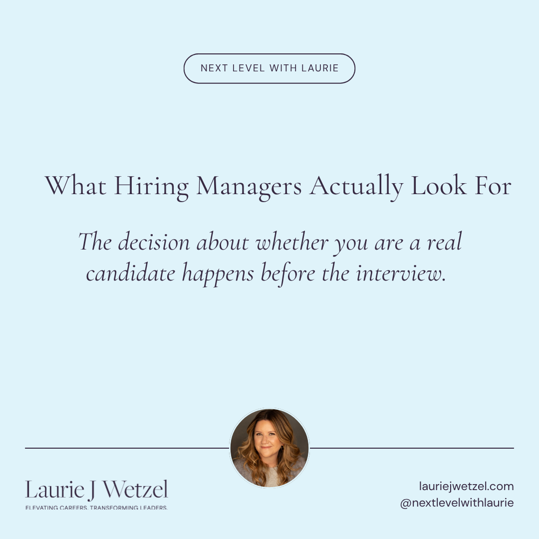 What Hiring Managers Actually Look For