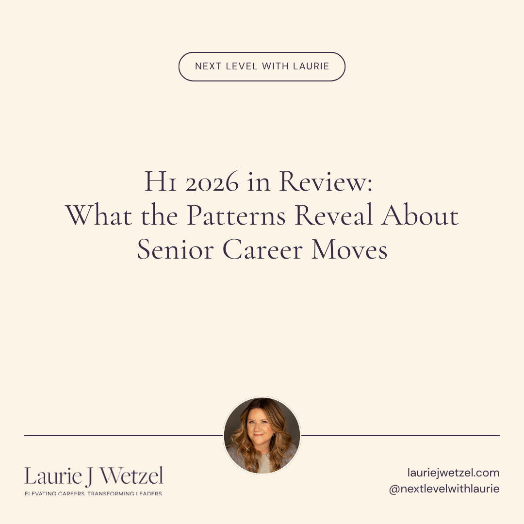H1 2026 in review: six patterns from six months of senior career moves