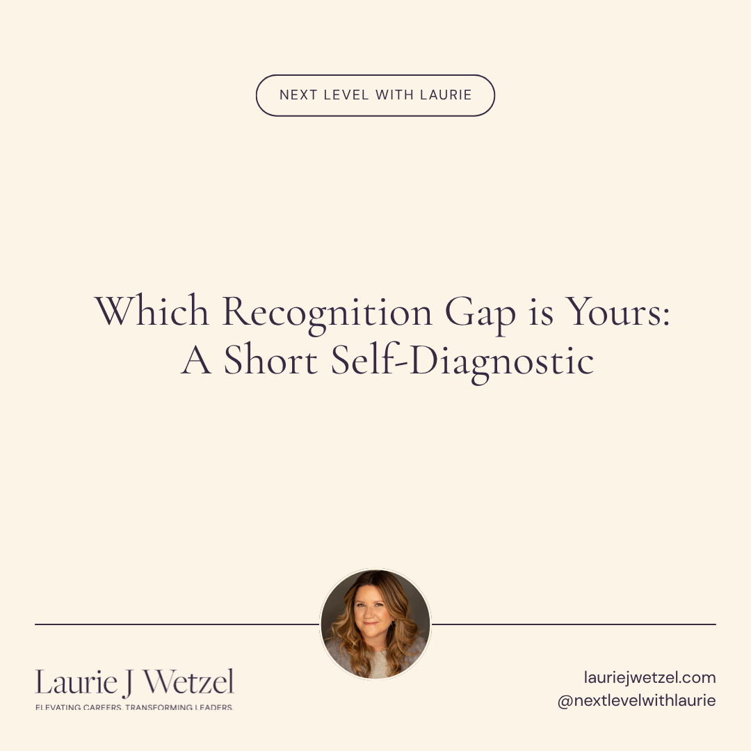 Which Recognition Gap is Yours: A Short Self-Diagnostic