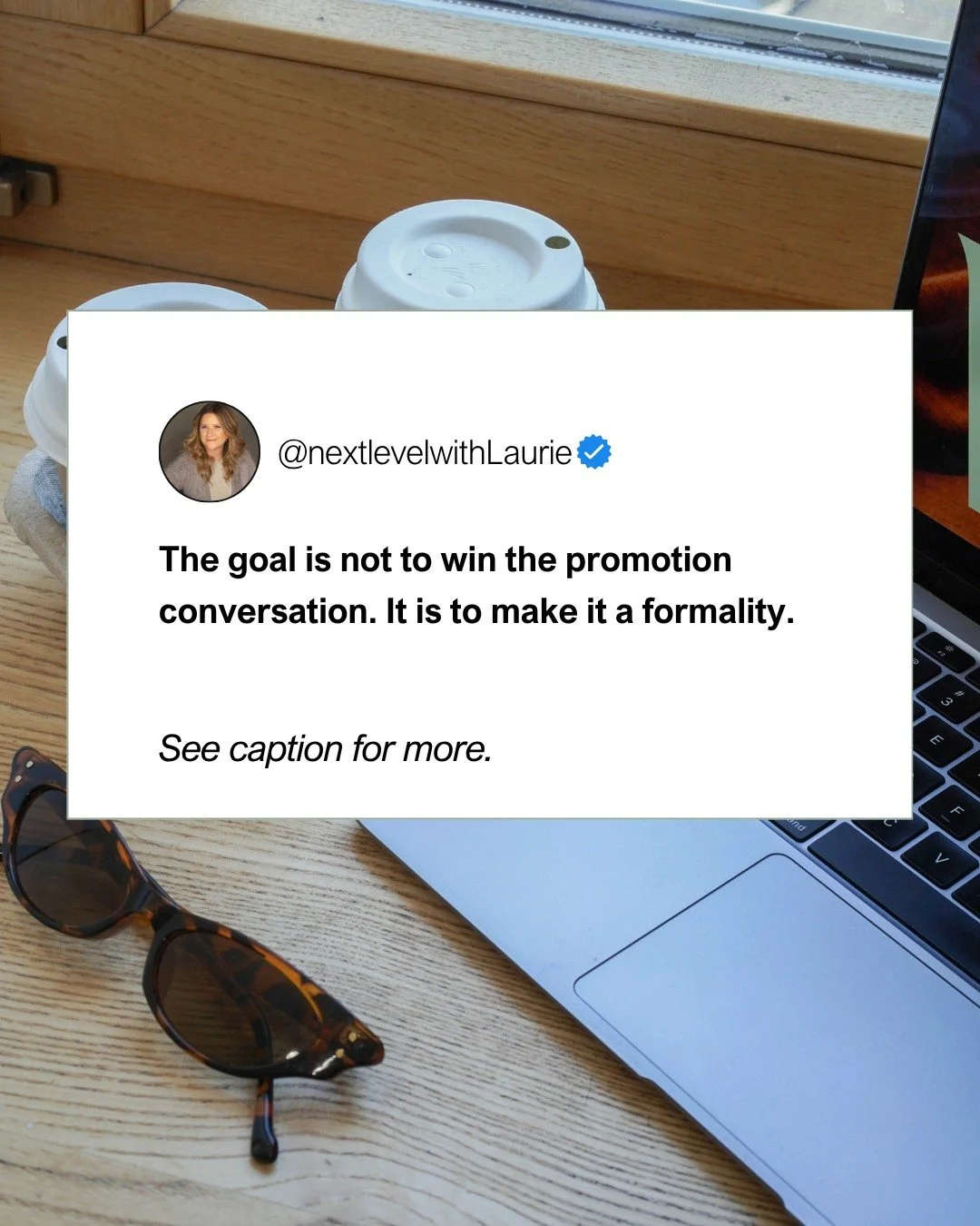 The promotion conversation goes one of two ways. Either you spend it making a case, or the case is already made and the meeting is a formality. The difference is not how good you are.

Kayla had the results. What she did not have was a way for the pe
