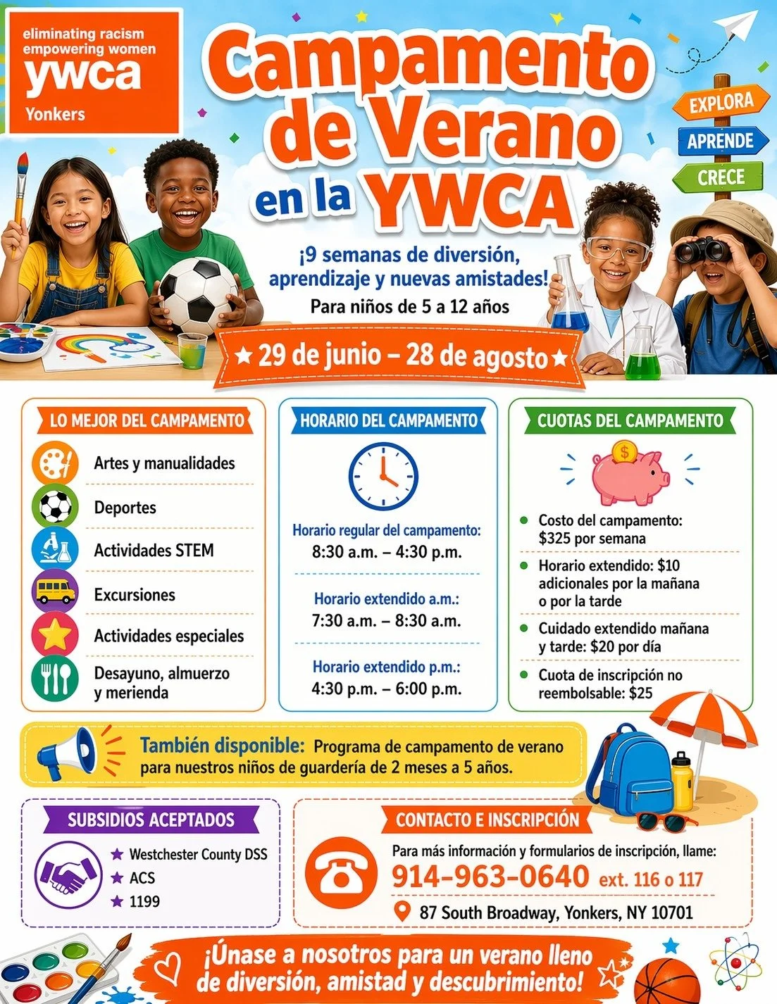 Yonkers summer camp