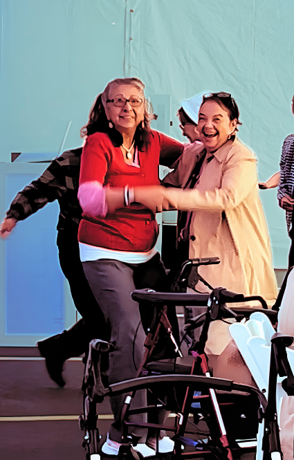 senior program yonkers with seniors dancing