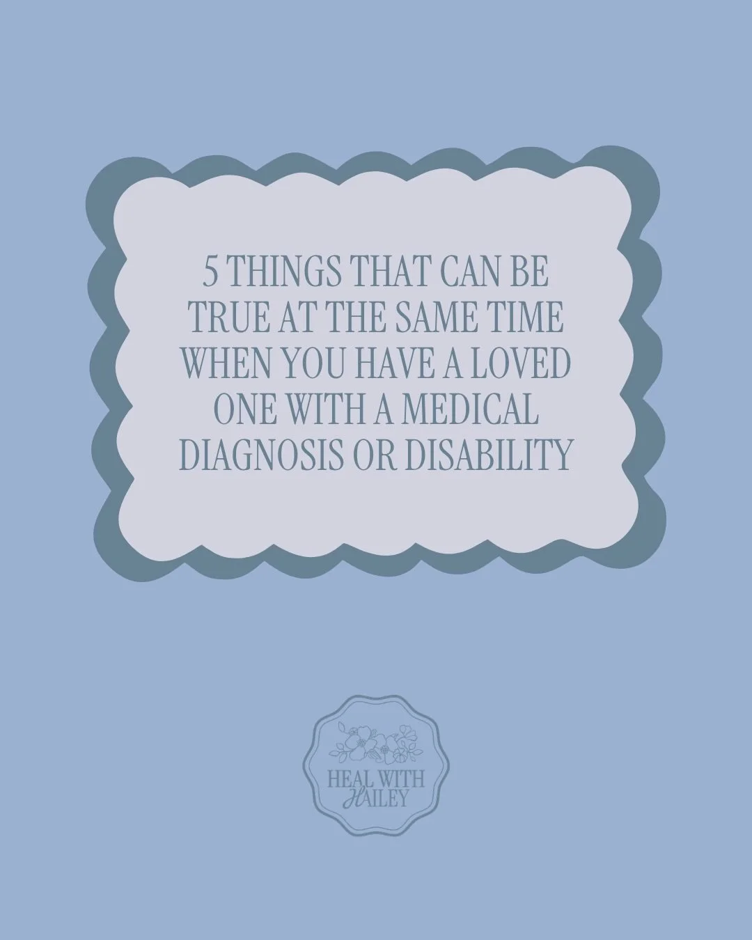 When someone you love has a medical diagnosis, disability, or life-altering injury, it&rsquo;s normal to hold a lot of emotions at once.

You can feel grateful and still grieve. You can show up for them and still need boundaries. You can be strong an
