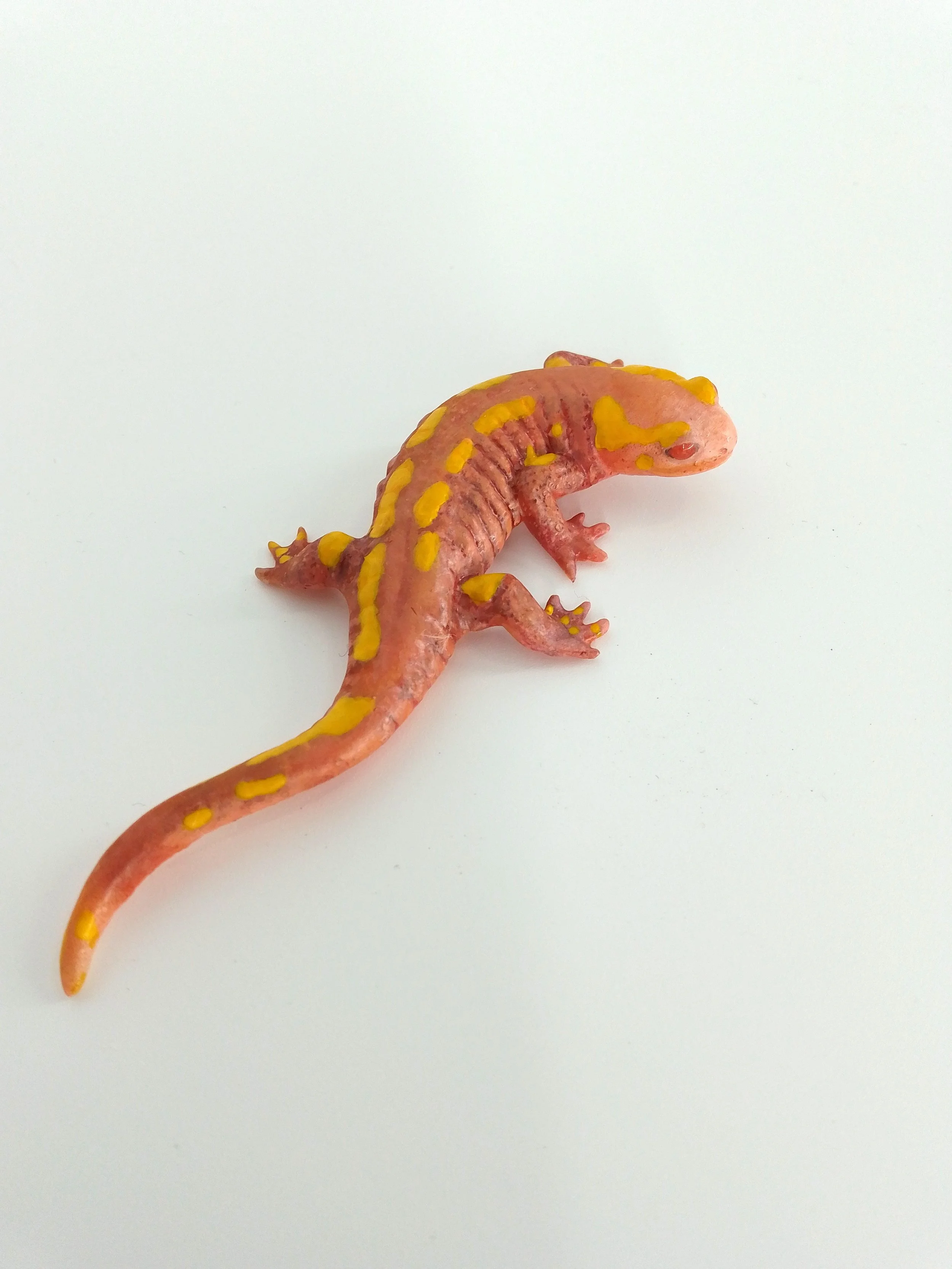 %p 3D Druck Modell Albino Feuersalamander