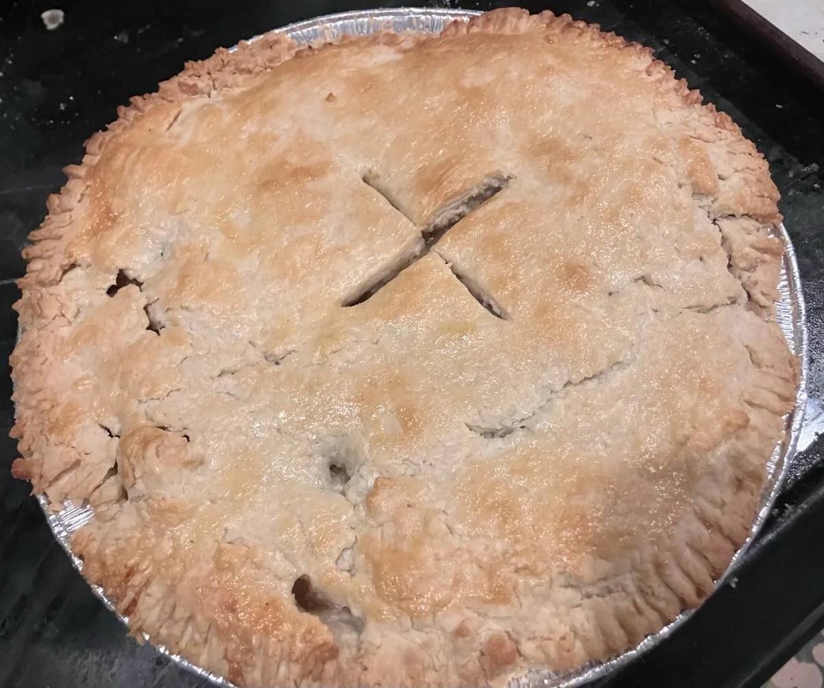 Dingle pies (with lamb or veggies w/ seitan) and an Irish Flag salad for pi day and for St Patrick&rsquo;s!