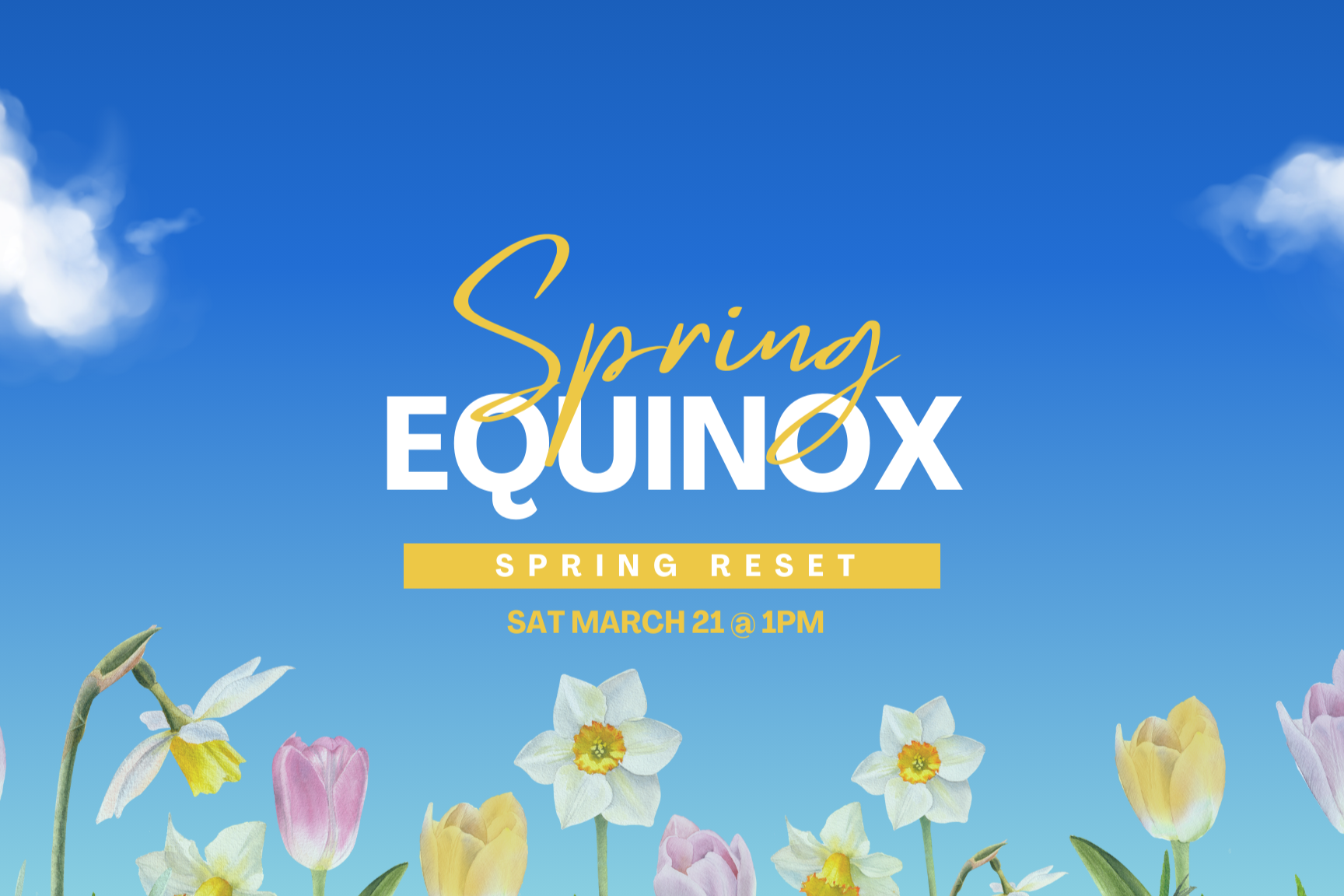 Spring Equinox - Spring Reset