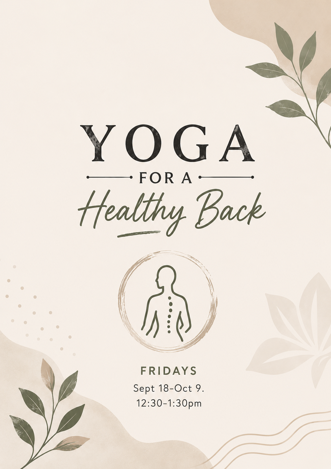 Yoga for a Healthy Back