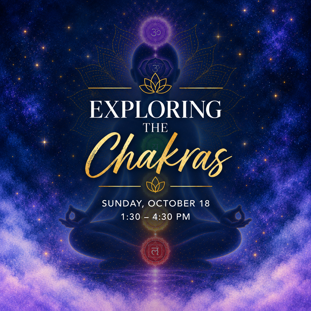 Exploring the Chakras (Oct 18)
