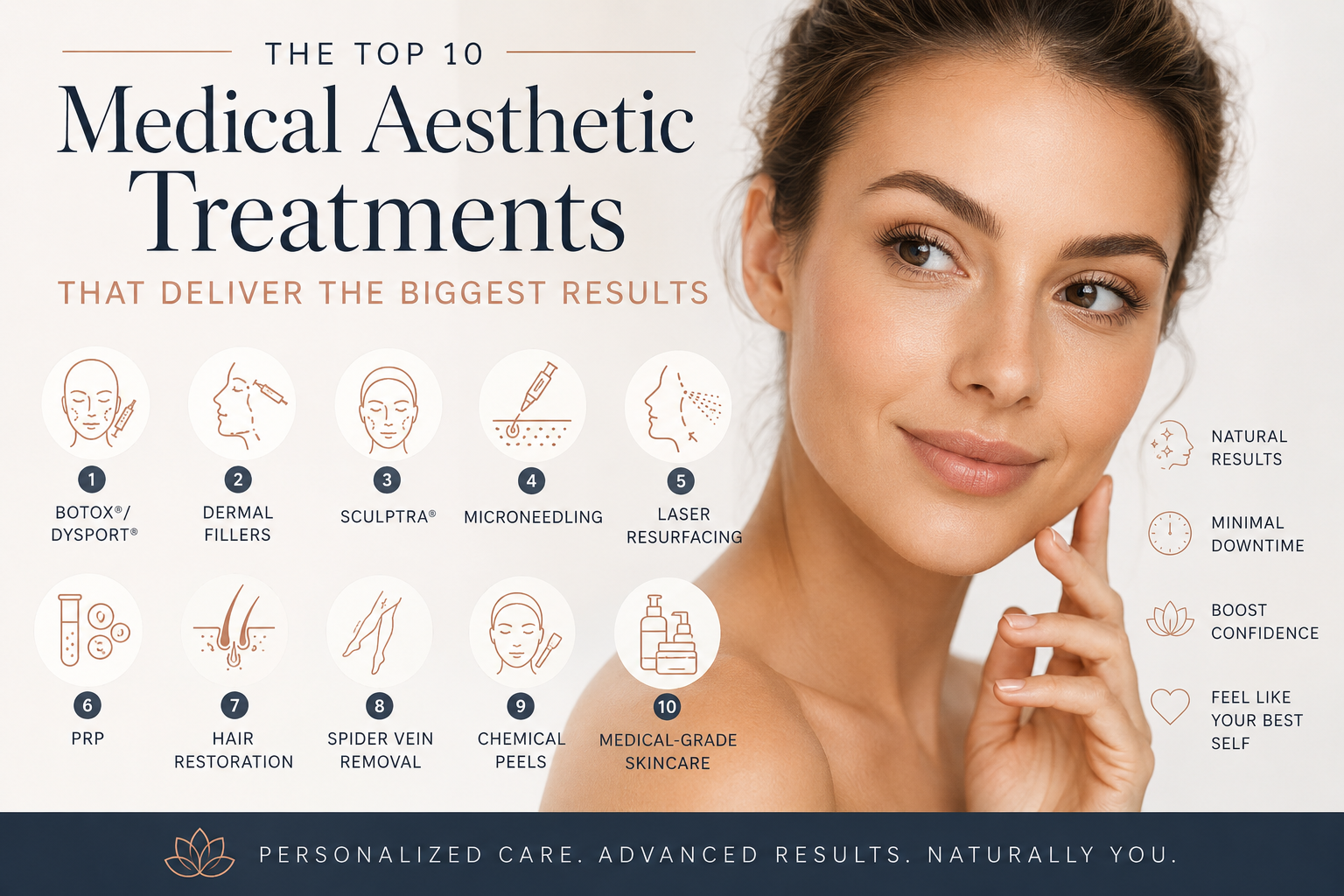 The Top 10 Medical Aesthetic Treatments That Deliver the Biggest Results
