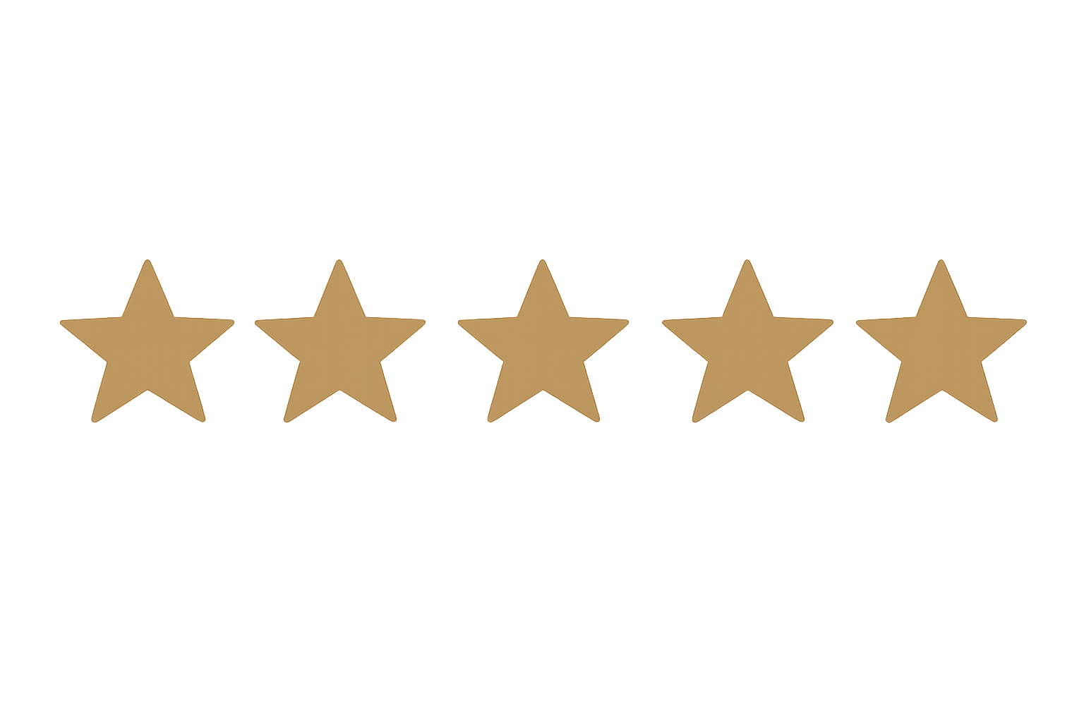 5-star ratings