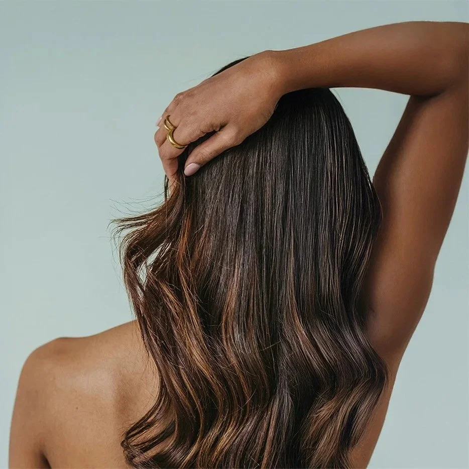 A patient undergoing advanced hair restoration treatment designed to combat hair loss and encourage healthier hair growth. PRP therapy for hair loss can help strengthen existing hair follicles, improve hair density, and support natural hair regrowth.