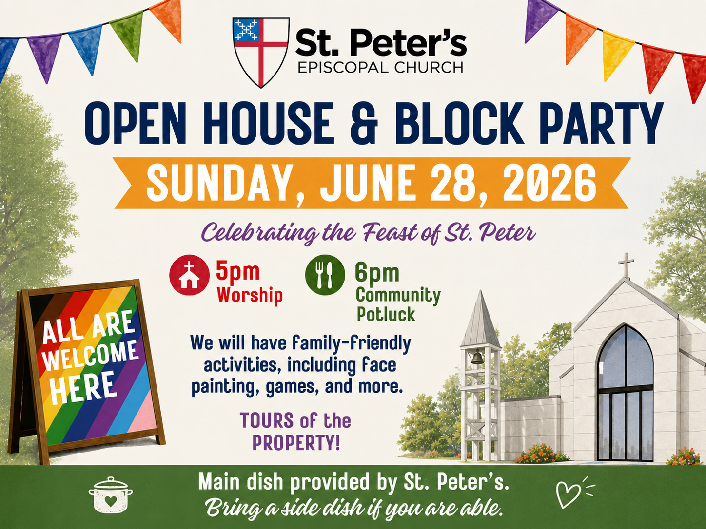 Open House &amp; Block Party