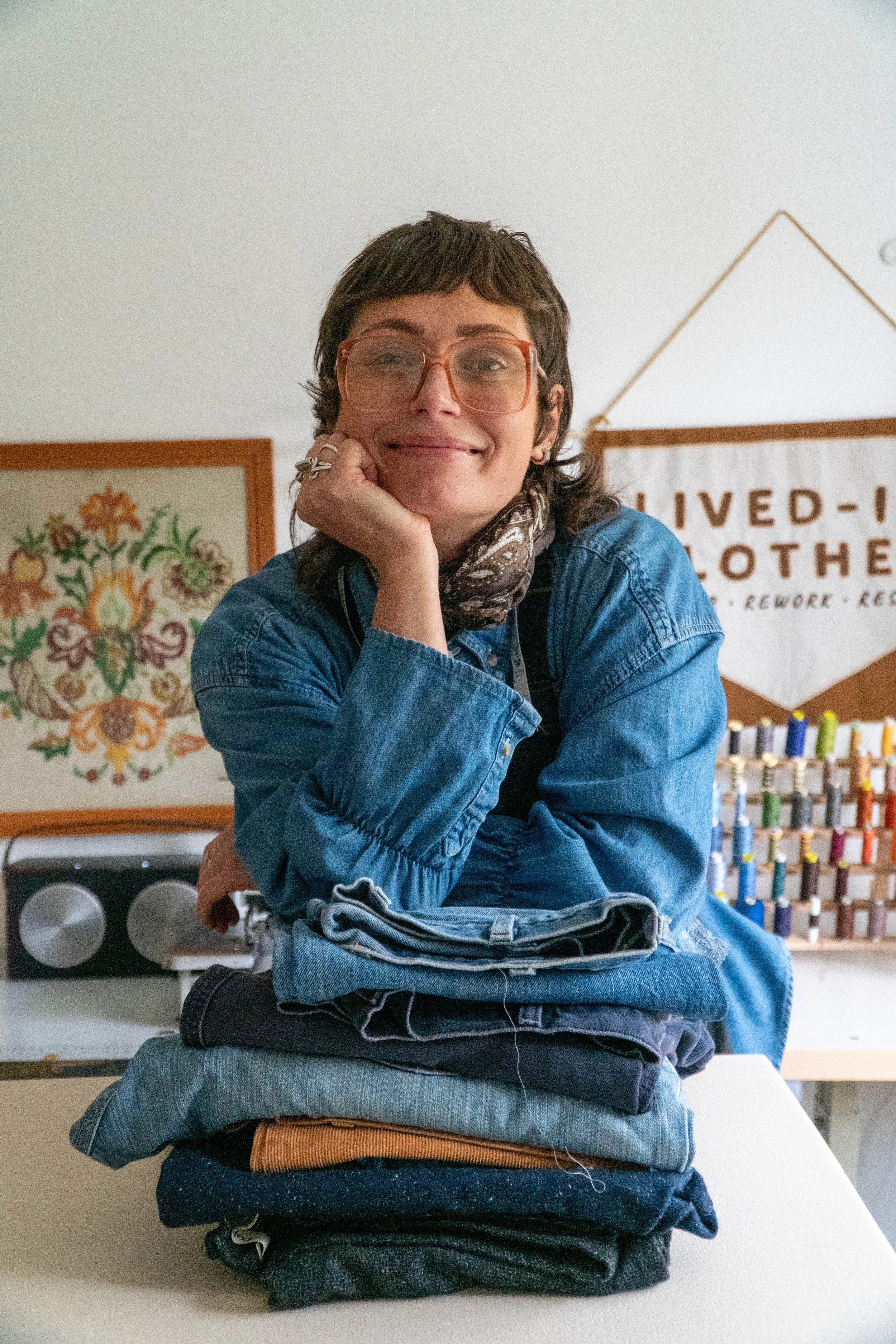 Fashion waste slogan