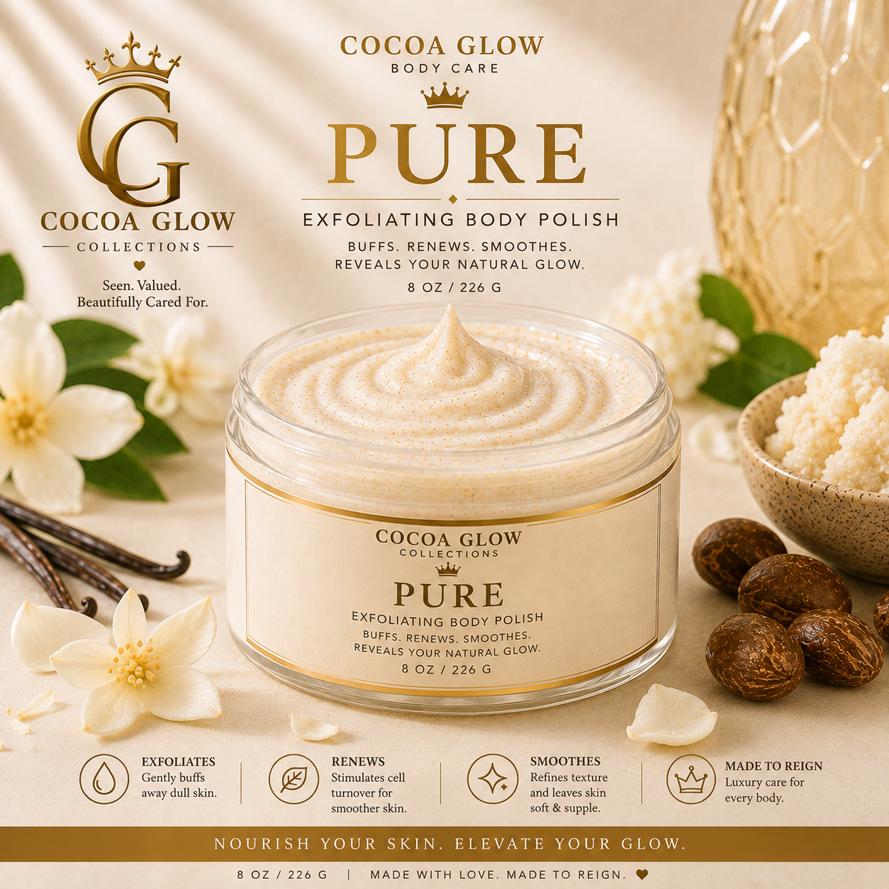 PURE EXFOLIATING BODY POLISH