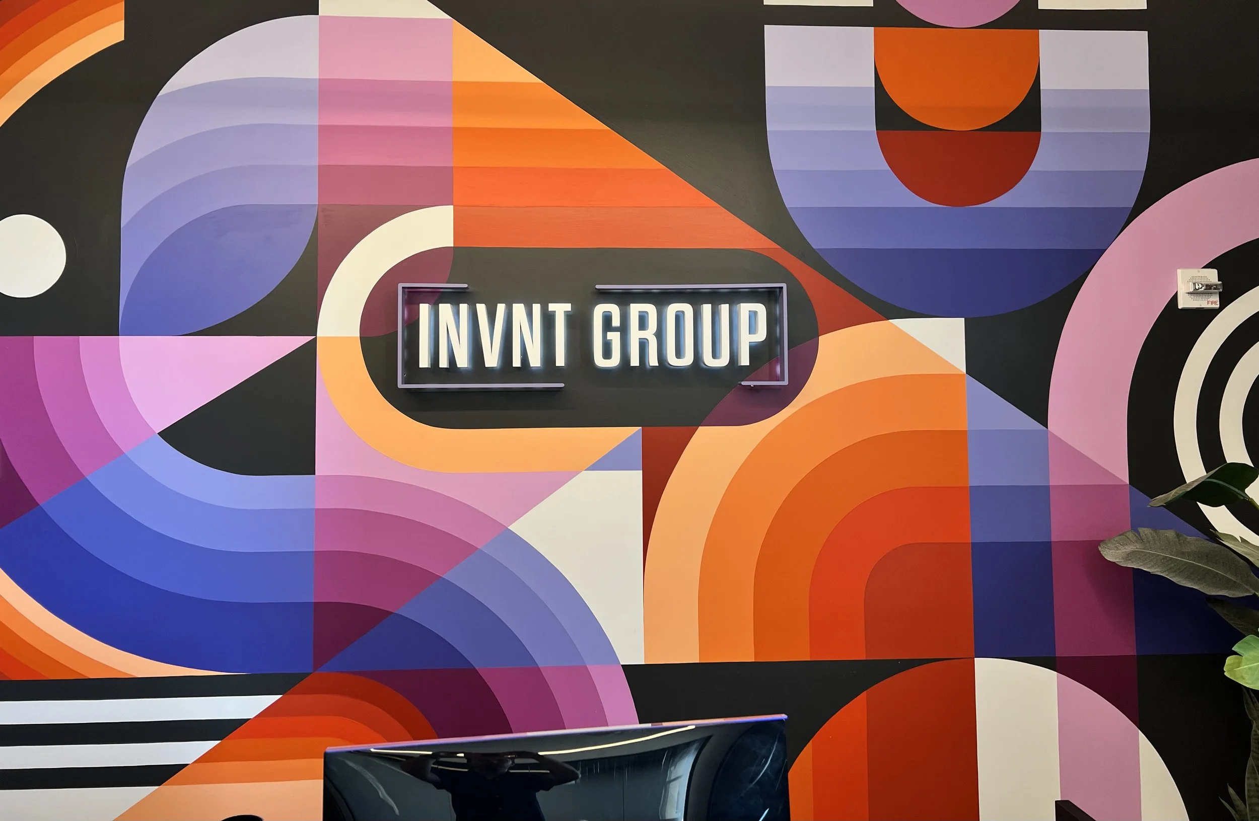 Mural artwork by Jessie Unterhalter and Katey Truhn