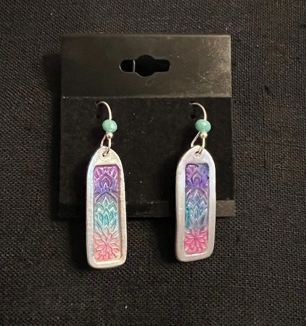 Silver Alcohol Ink Floral Earrings.jpg
