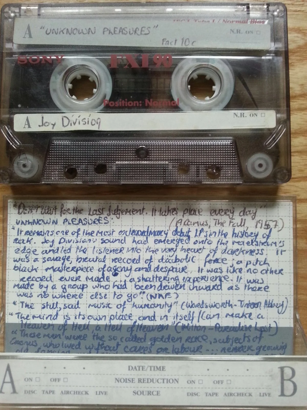 My love affair with making mix-tapes