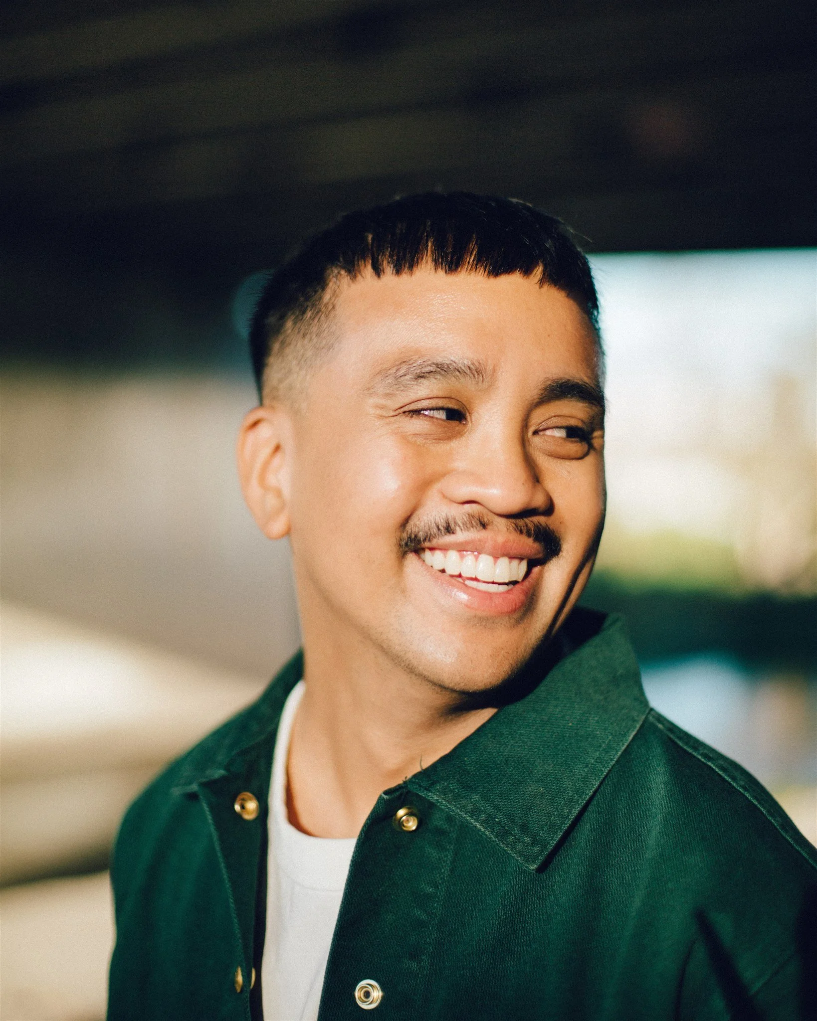 Portrait of Chris Datiles, Grief Counselor in Los Angeles