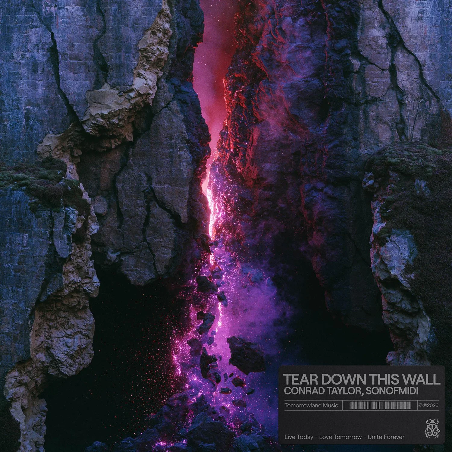 TEAR DOWN THIS WALL speaks directly to my personal history as a German-American, and the influence that techno has had on my life. 

My Opa was born in Berlin in the middle of World War II. After his apartment building was destroyed during a bombing 