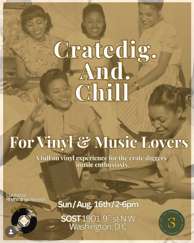 “CrateDig &amp; Chill” Vinyl Experience