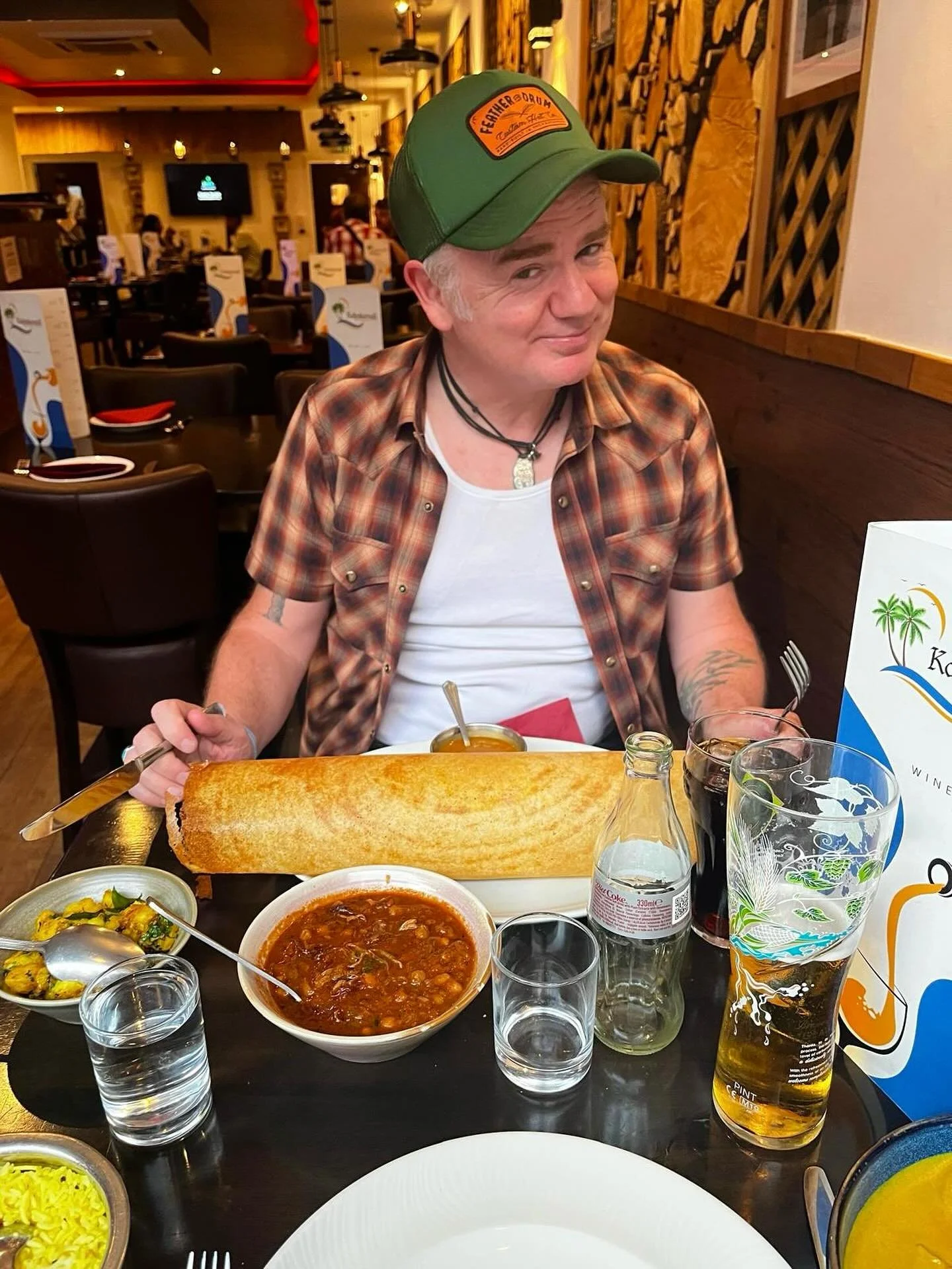 Had a great couple of days in a very hot #York with one of my best friends.  We had to pay a wee visit to @kalpakavadi_york where I had a rather large and delicious dosa ☺️ Some lovely pints were had along the way 🍻