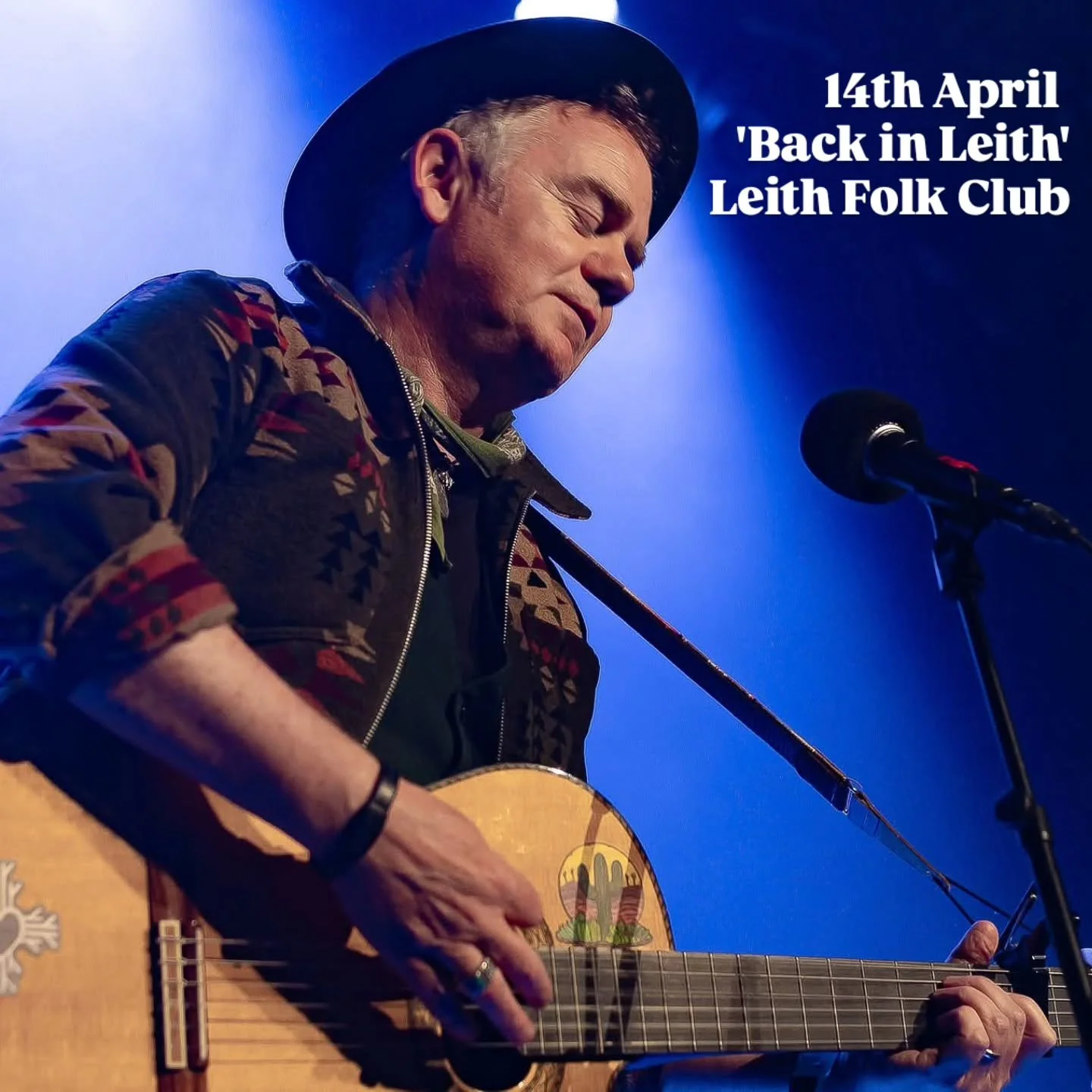14th APRIL - BACK IN LEITH 

I'm playing a rare wee solo show at Leith Folk Club in a few weeks on 14th April in the neighbourhood where I grew up. 
 
If you're thinking of coming along you can request a song from one of my twelve solo albums. Hell, 