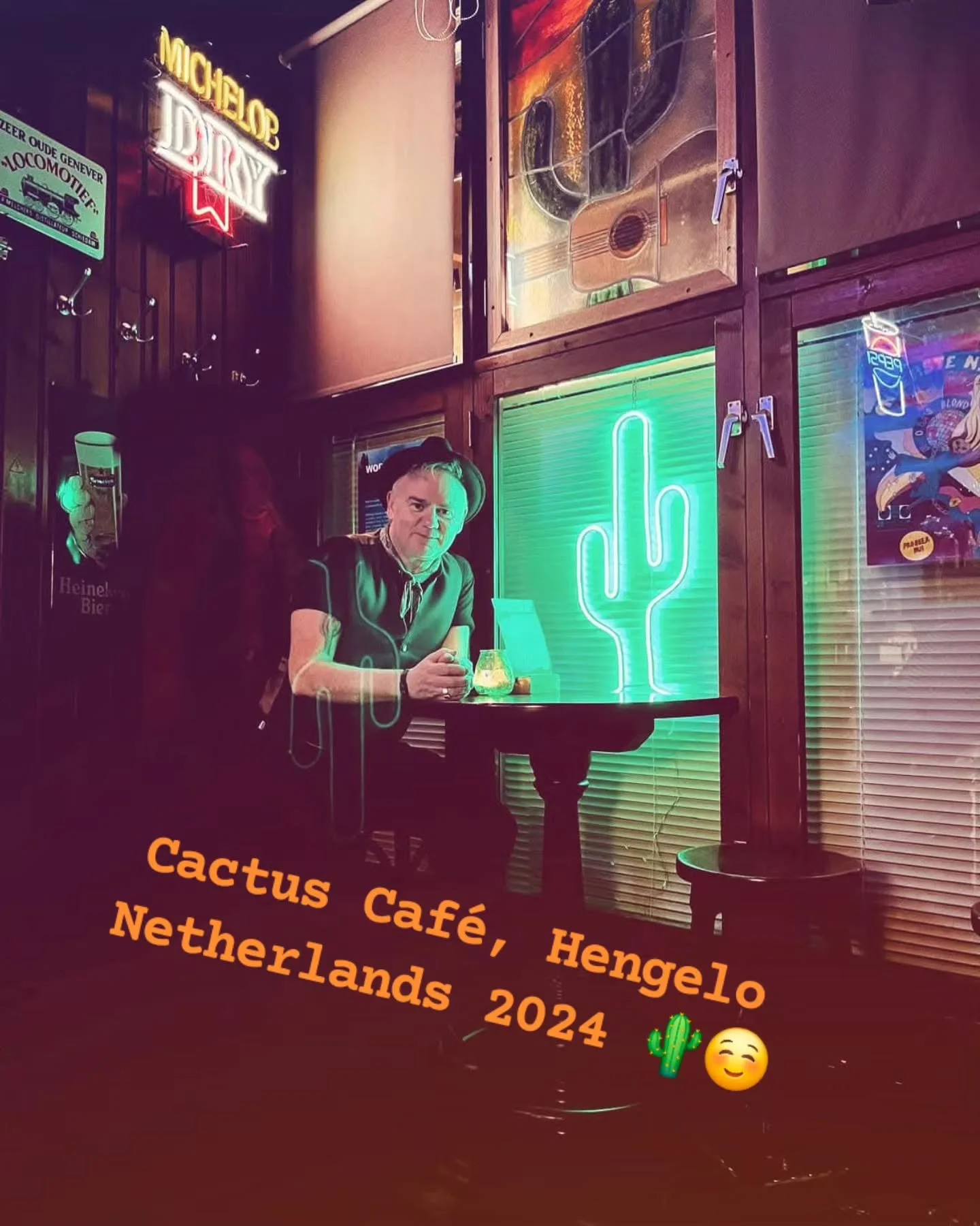 Muziekcaf&eacute; De Cactus, Hengelo 🌵🧡
March 2024, The Netherlands 

#Memory #Netherlands #Cactus #SinnersShrine