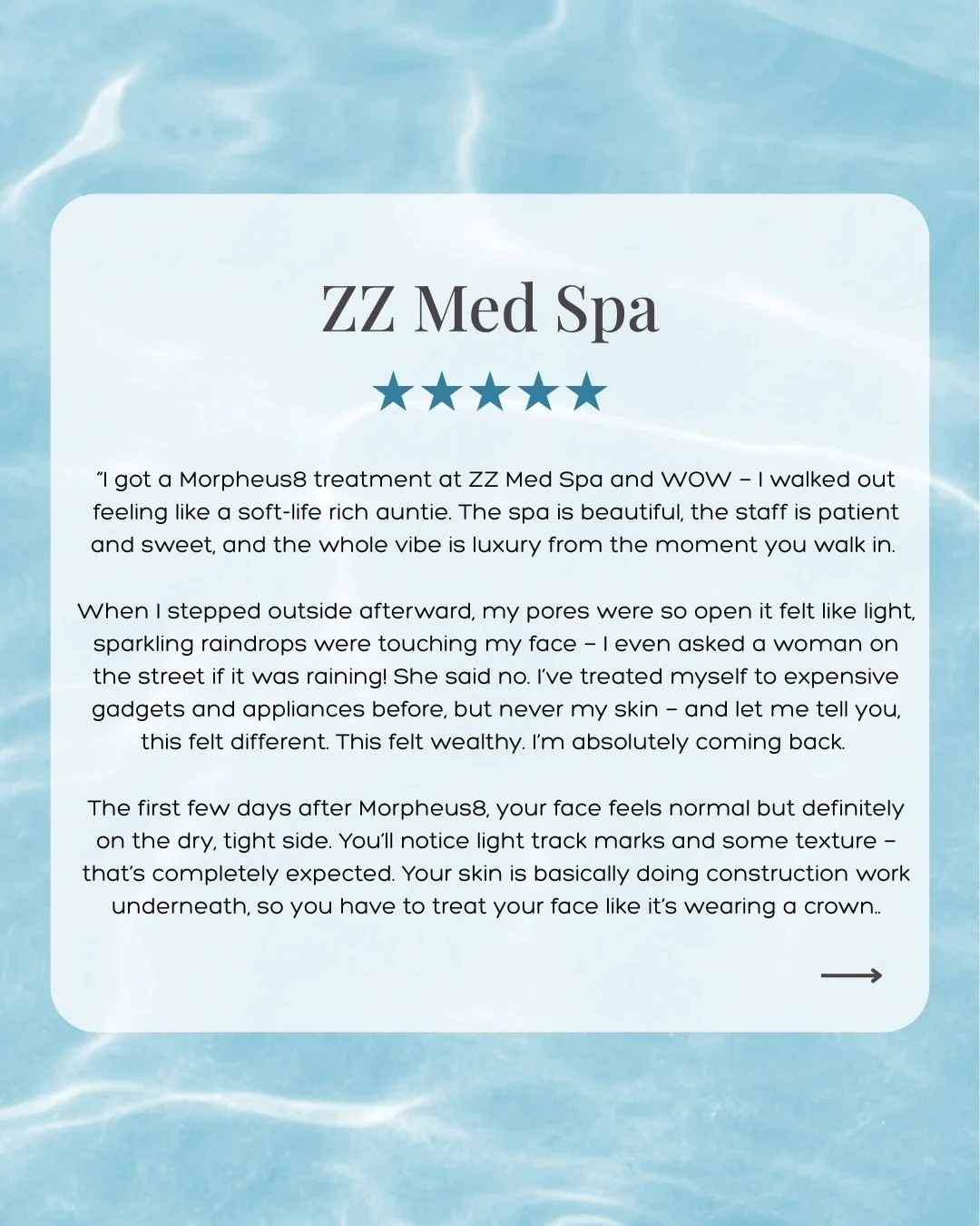 Nothing makes us happier than happy skin and happy clients🧖&zwj;♀️✨

Book now using the link in our bio 💧

📍Located in NYC Midtown
120 E 56 Street, 2 Floor New York, NY 10022

#nycspa #nyc #medspa #skintreatment #skingoals