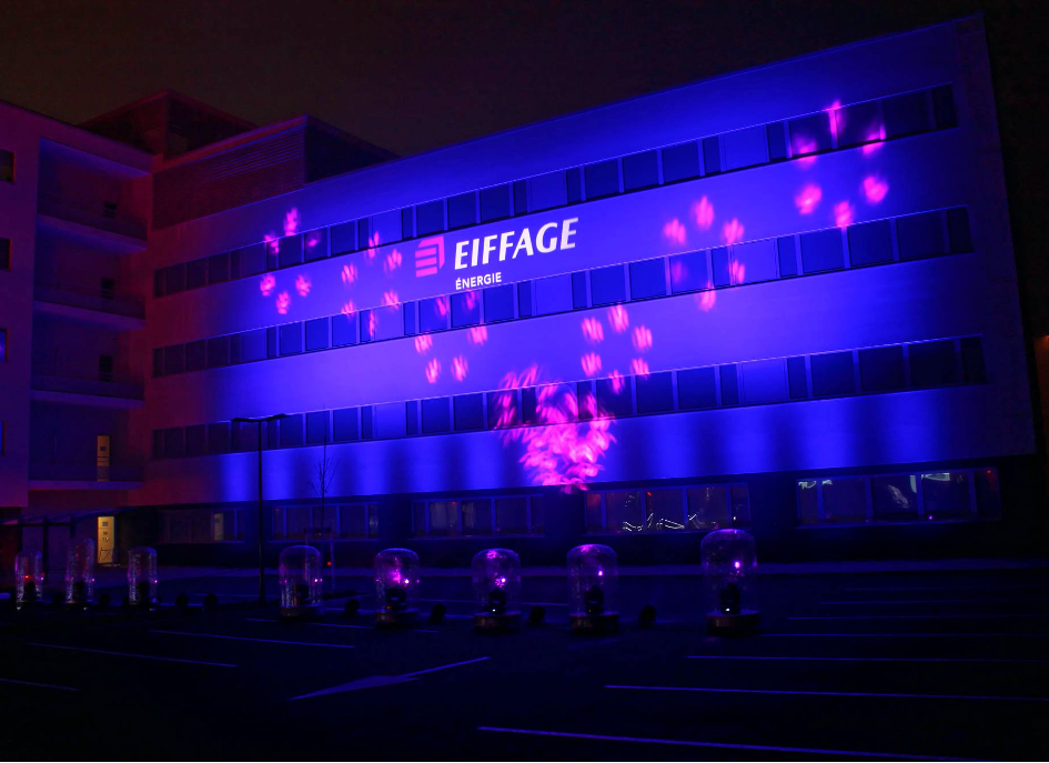 Scénographie soirée Groupe Eiffage