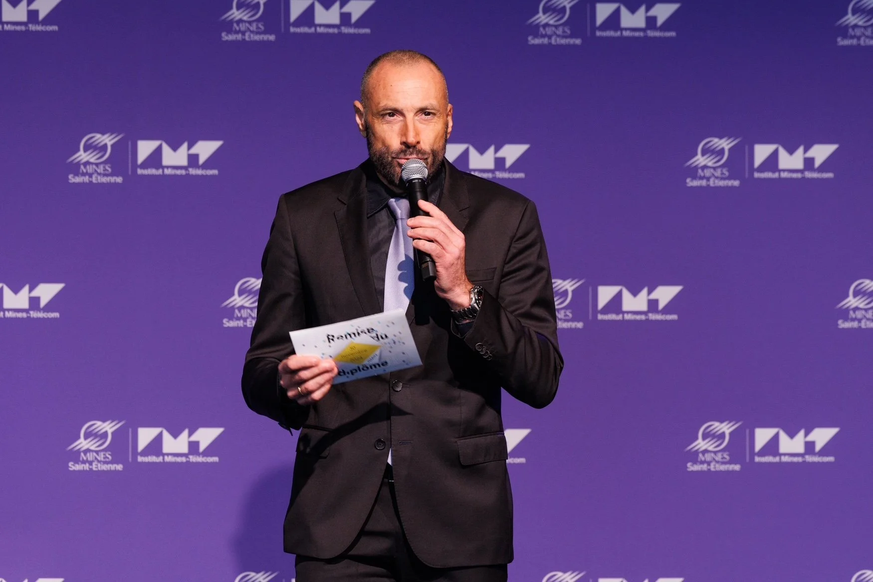 Remise des diplômes de Mines St Etienne à Gardanne.JPG