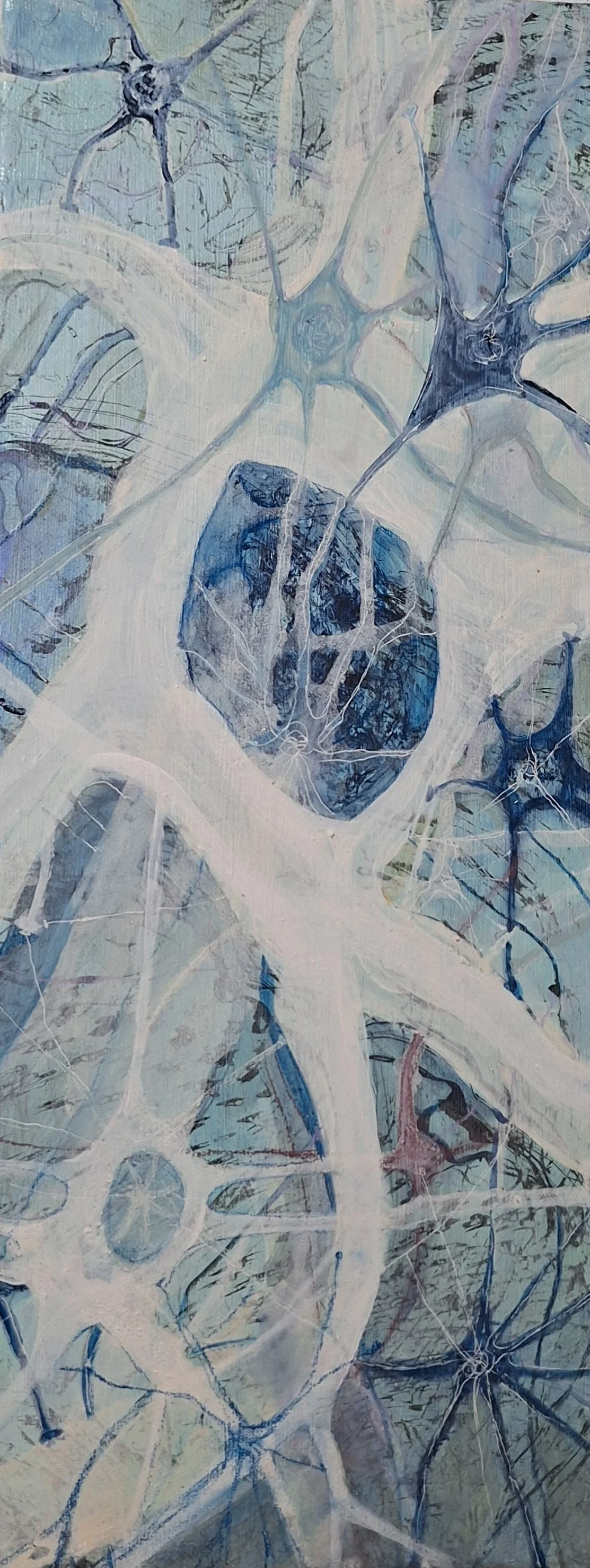 Acryl auf Leinwand 20x50 cm