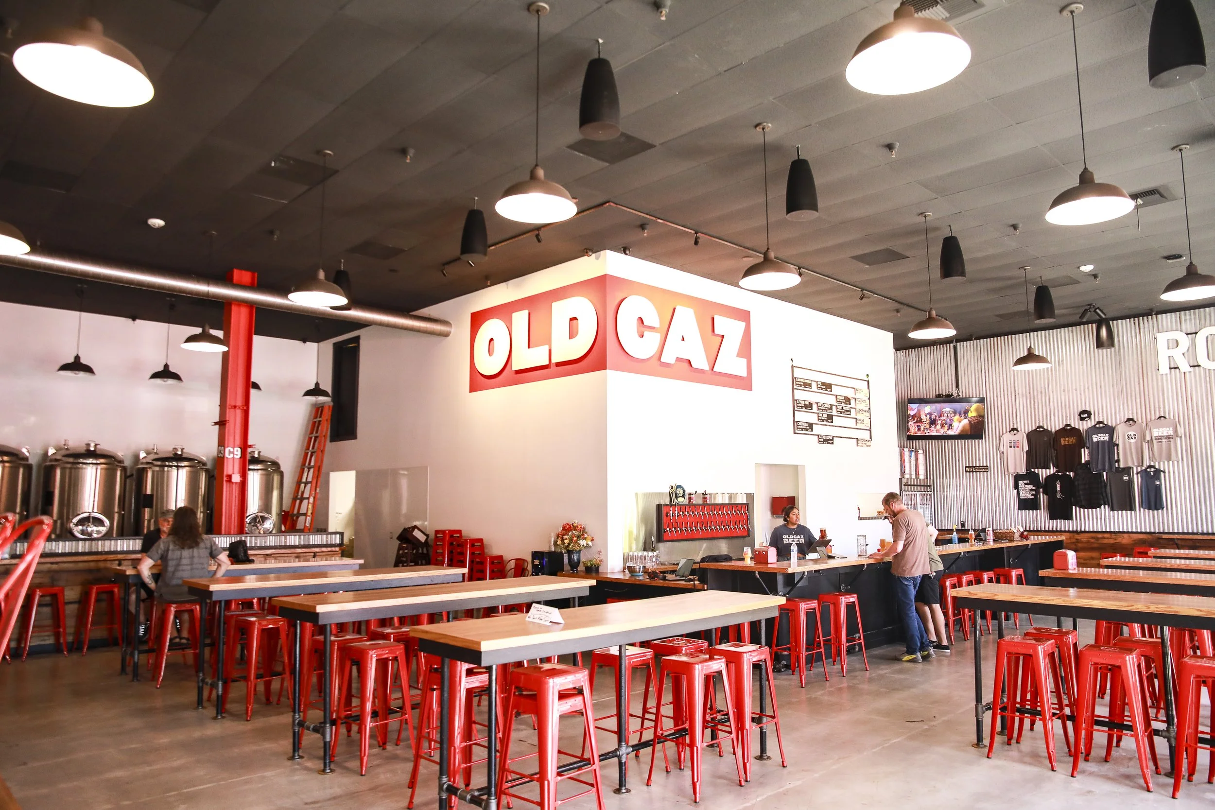Old Caz Brew Hub Interior