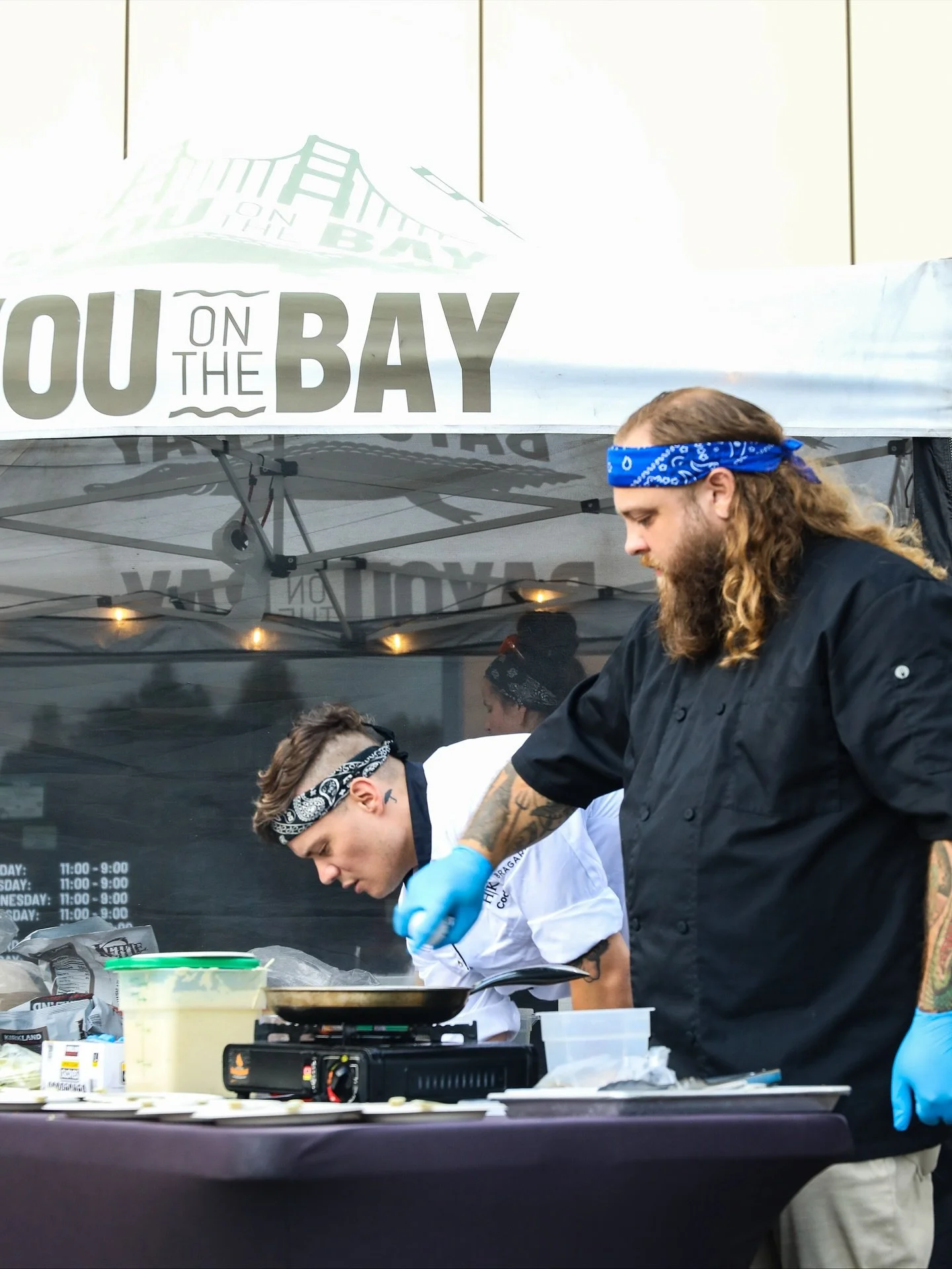 Two weeks ago we hosted our first Hell&rsquo;s Kitchen Watch Party &mdash; and it was 🔥

Tonight, Chef @chefbradleybayou is back at @bayou.onthebay for round two! He&rsquo;ll be serving the dishes he made on the show plus his full lineup of specialt