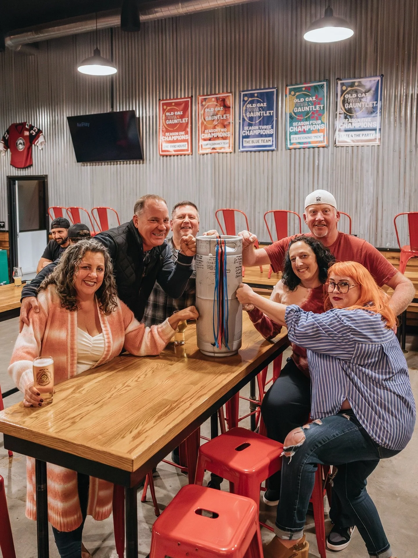 The Old Caz Trivia Gauntlet is at its mid-season point and we&rsquo;re firing on all cylinders!

My Drinking Team Has A Trivia Problem defied the odds and completed their back-to-back wins. Who is going to be the team to rise to the occasion to block