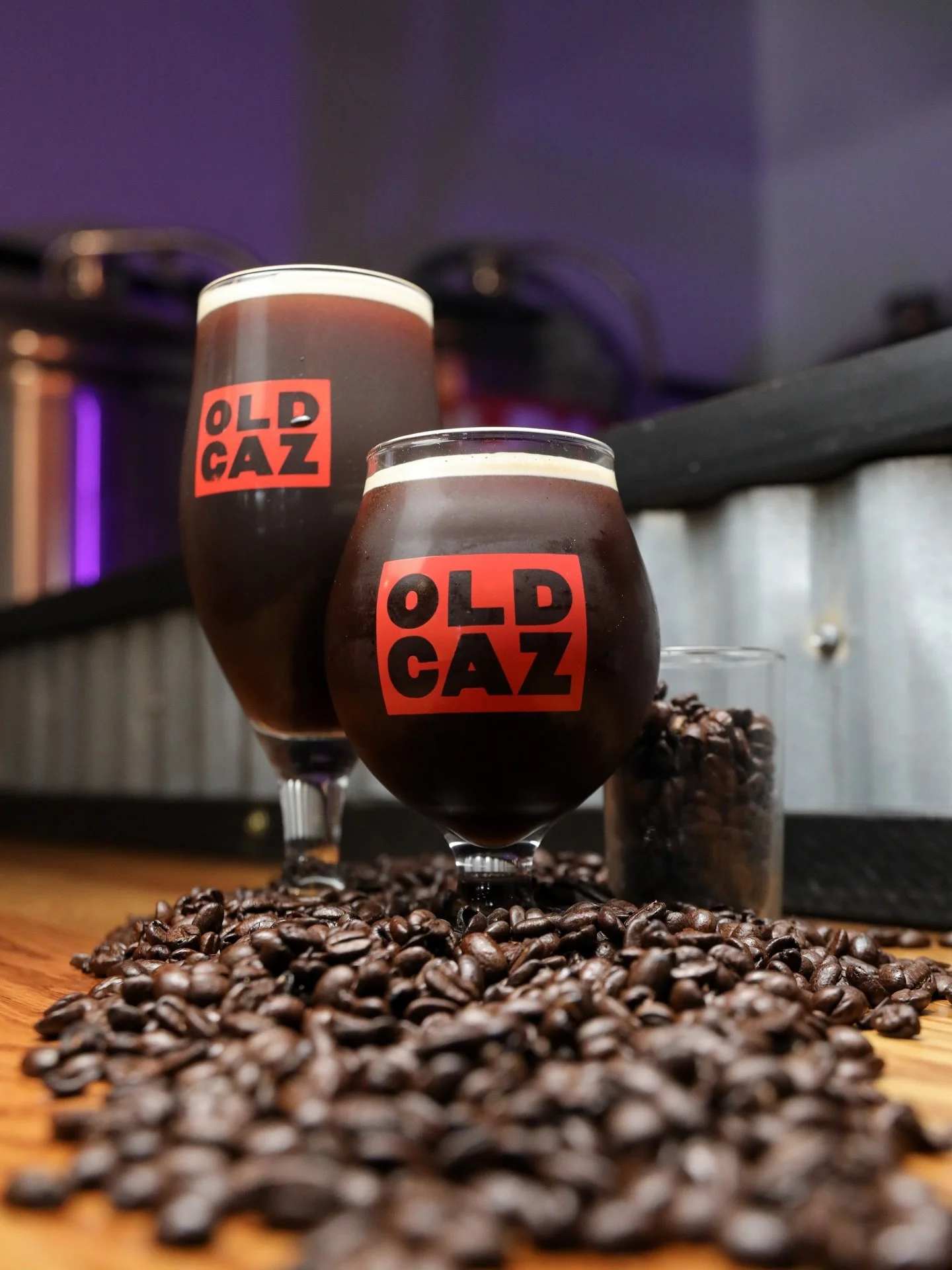 DRY JANUARY HAS ARRIVED!

Before there was a tap list, there was caffeine.
Before there was a brewpub, there were long nights and longer days.

Coffee built Old Caz.⚡️
Back on tap for the first time since 2018: 5625 Blend Nitro Cold Brew. Our house-m