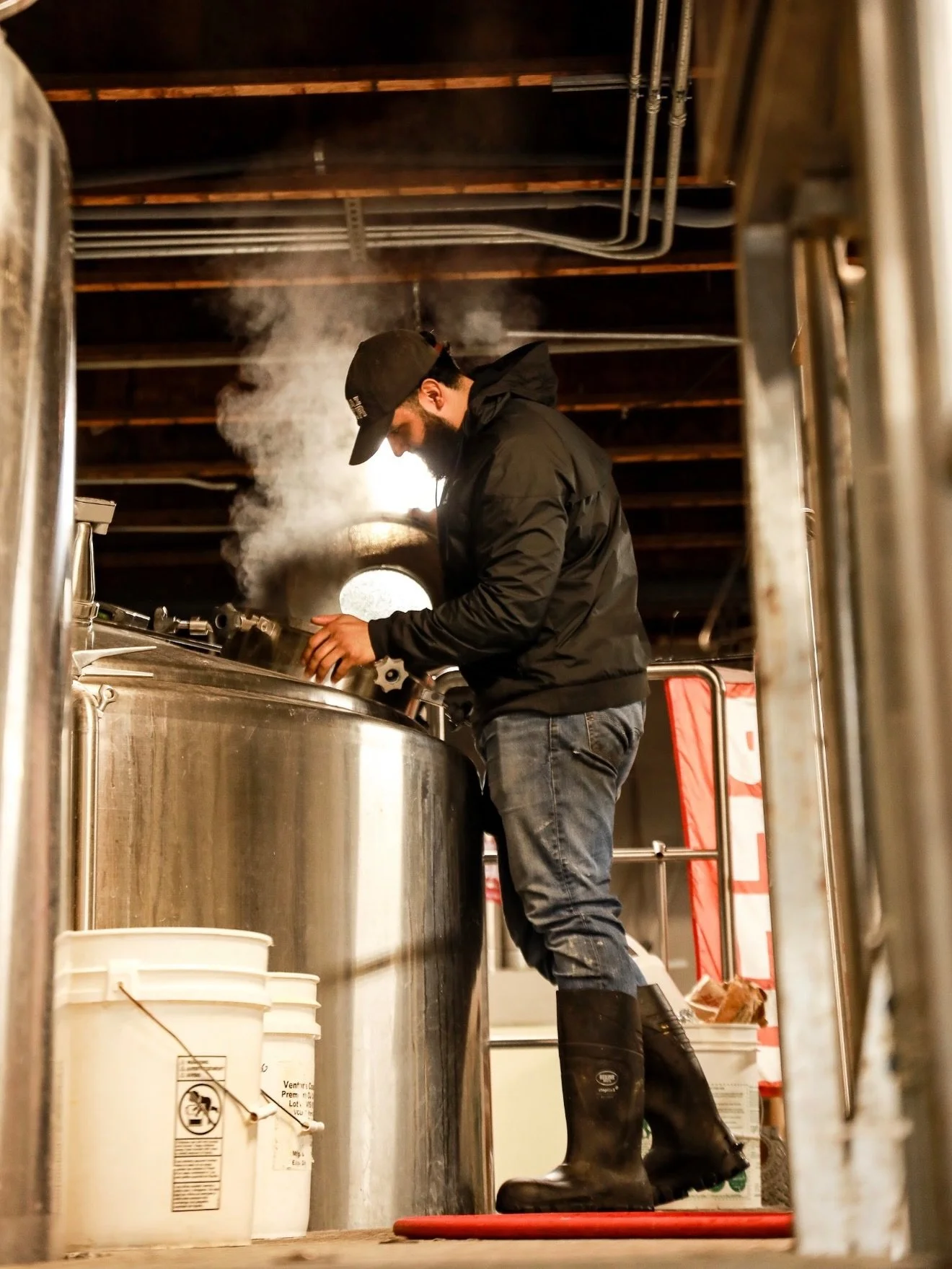 Mondays don&rsquo;t start with a finished product.
They start behind the scenes &mdash; early calls, steady hands, and a production crew setting the tone for the entire week.

This is where it all begins at Old Caz Beer
Locked in, getting after it, a