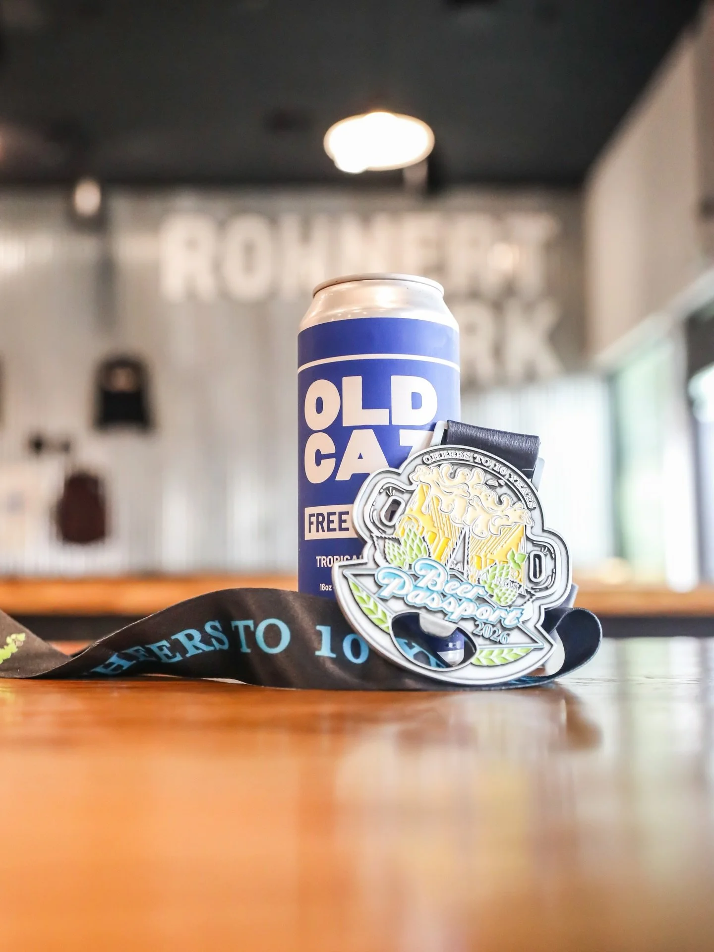 It&rsquo;s Wednesday at the brewpub.
Year ten of the @visitsantarosaca Beer Passport is rolling, and around here that medal isn&rsquo;t just something you see &mdash; you are it. Years of stops, stamps, and stories tucked into each one.

It&rsquo;s n