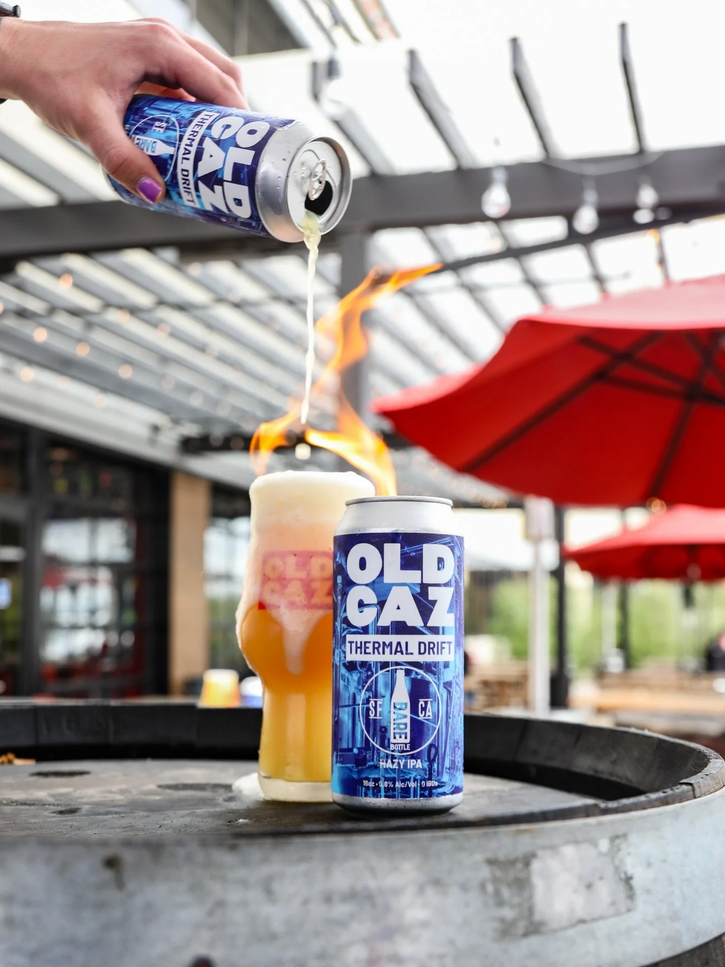 THERMAL DRIFT IS HERE.

Our first collaboration with @barebottle explores hot-side vs. cold-side hop techniques using two identical recipes.

Both beers are 7.2% Hazy IPAs brewed with 2-Row, oats, and wheat, and loaded with Nelson, Riwaka, Motueka, a