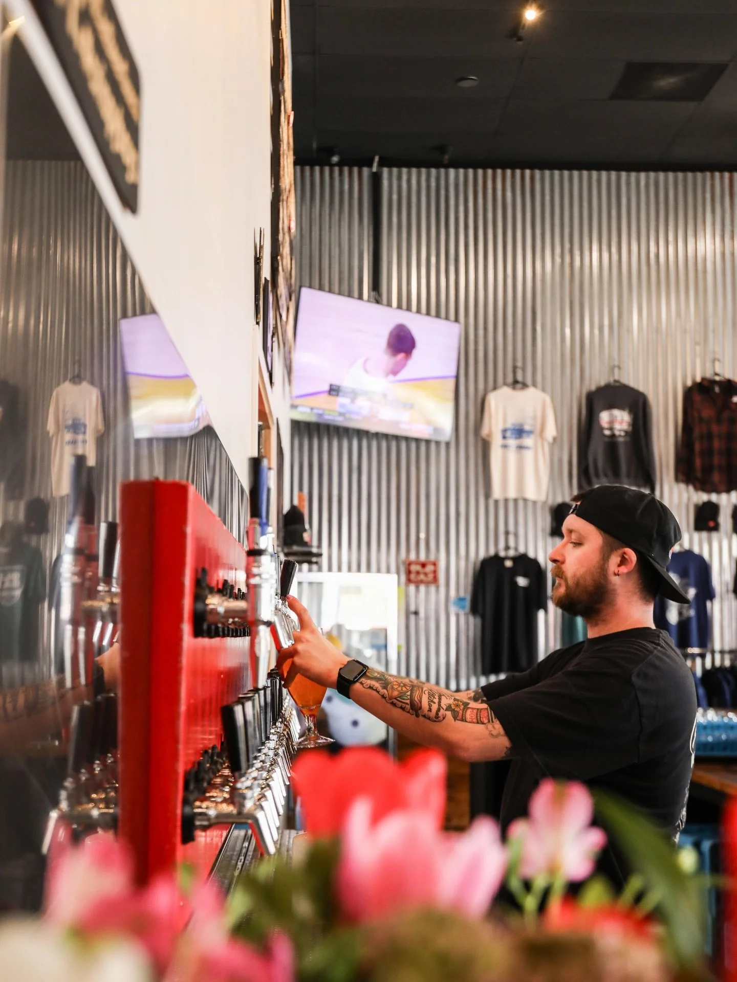 Thursday Flashback to @sfbeerweek &mdash; when our space joined the Art Walk with the Are We There Yet? Gallery.

The afternoon had that easy Art Walk rhythm: pieces on display from @evaneskwilson of @redtailtattoostudio. People stopping in with beer