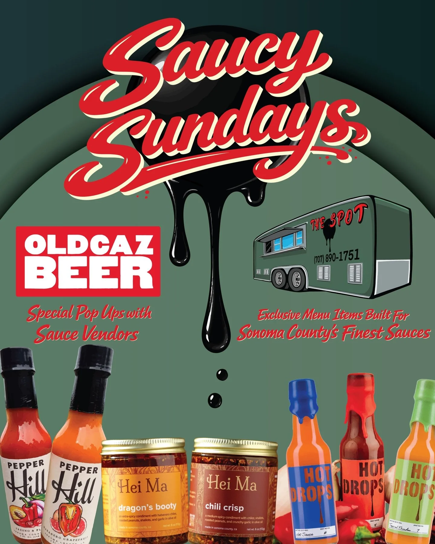 Saucy Sundays at Old Caz &mdash; kicking off today.

This one&rsquo;s been on our mind for a while. Finding more ways to bring our community into the space, not just as guests, but as part of what makes this place what it is.

So when The Spot pulls 