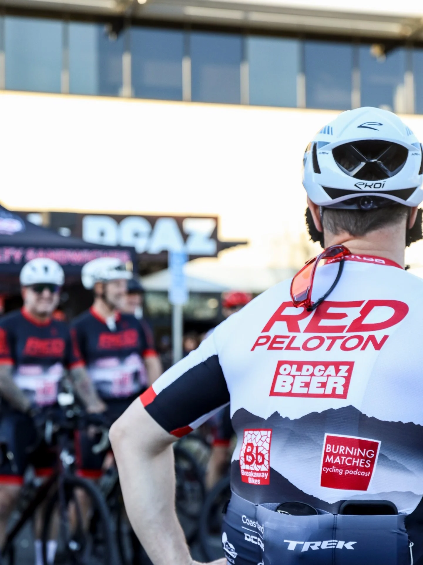 Caz in the Community 🍻

This week we&rsquo;re shining a light on our friends @redpelotonracing 🚴&zwj;♂️

For the past few years, we&rsquo;ve had the privilege of backing this crew &mdash; a group that puts in serious miles not just on the bike, but