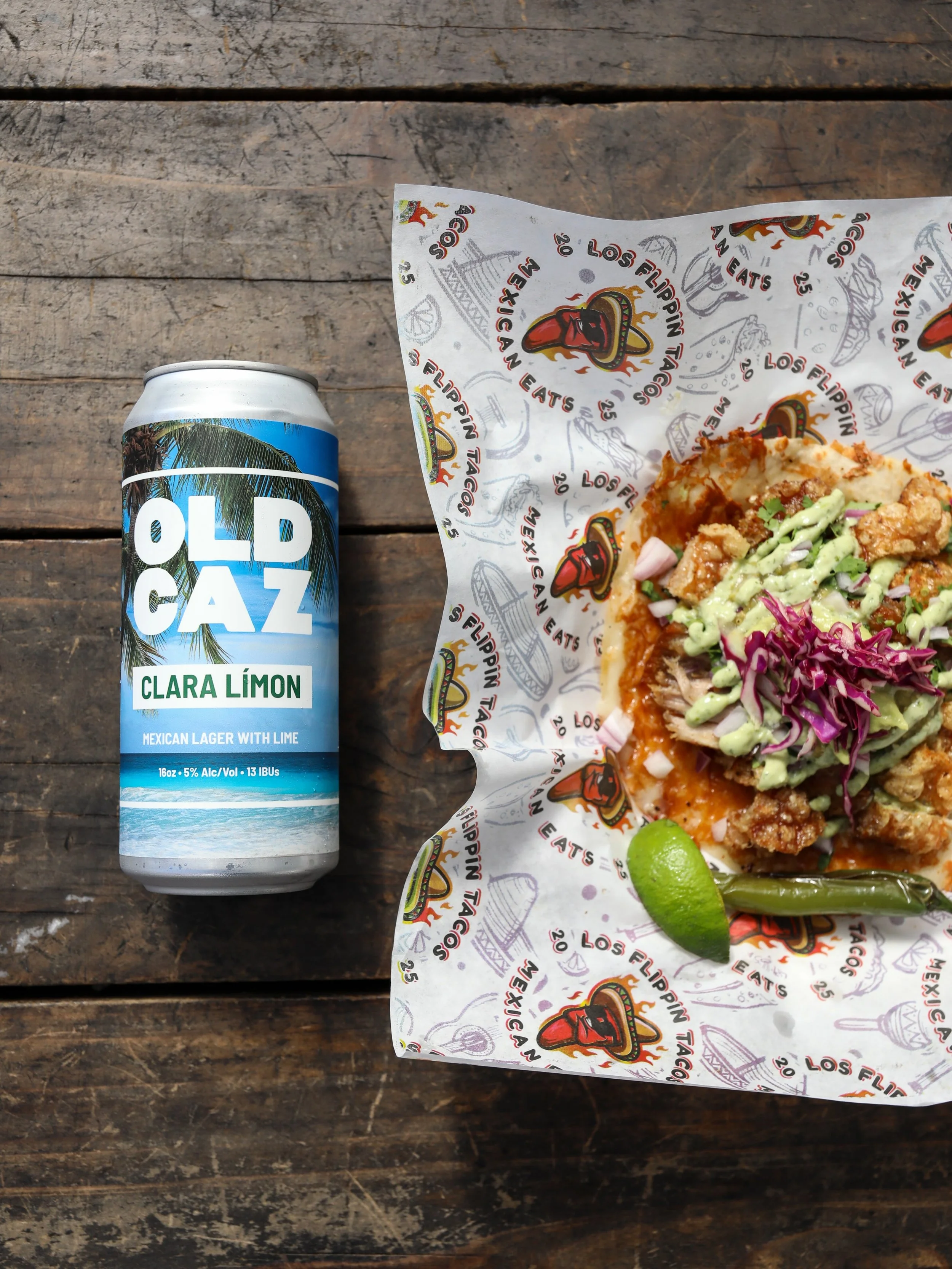 Cinco de Mayo at Old Caz 🇲🇽 

We&rsquo;re keeping it real&mdash;good beer, great people, and seriously good tacos. 

Los Flippin Tacos pulls up at 3:30, bringing their signature street-style tacos with bold flavors and that extra edge&mdash;the kin