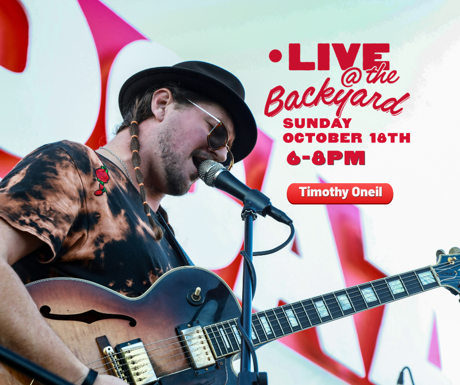 LIVE AT THE BACKYARD: TIMOTHY O’NEIL SOLO