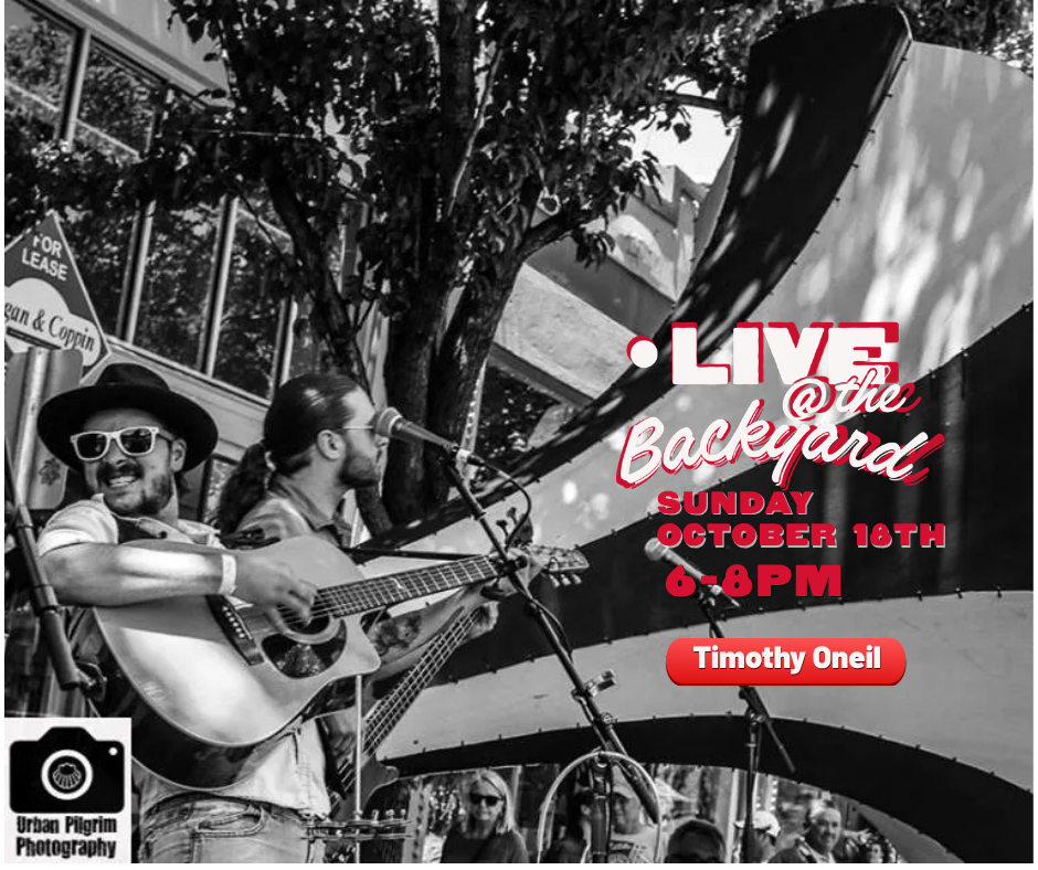LIVE AT THE BACKYARD: TIMOTHY O’NEIL SOLO