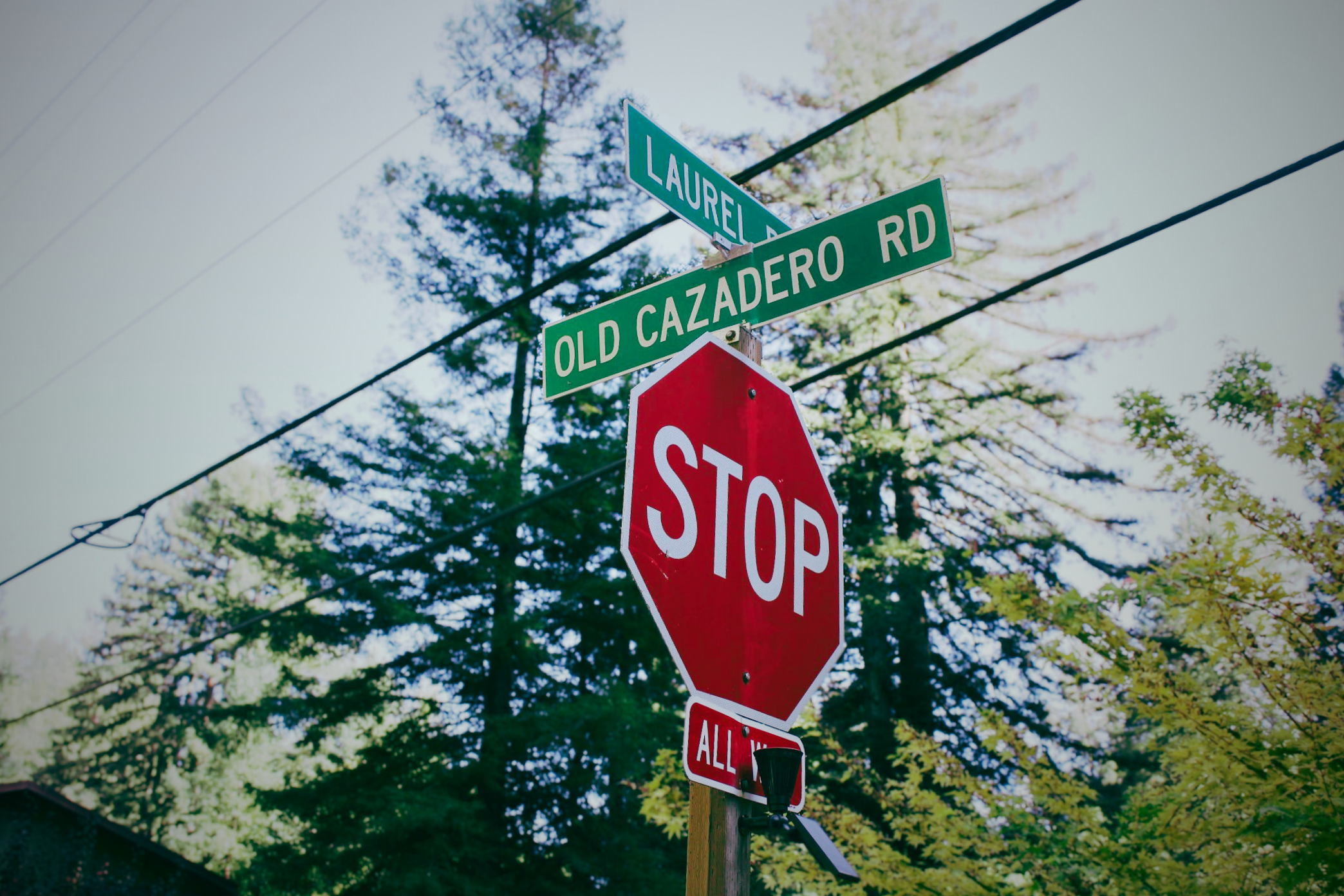 Old Cazadero Road Sign, A.K.A The inspiration behind our name.