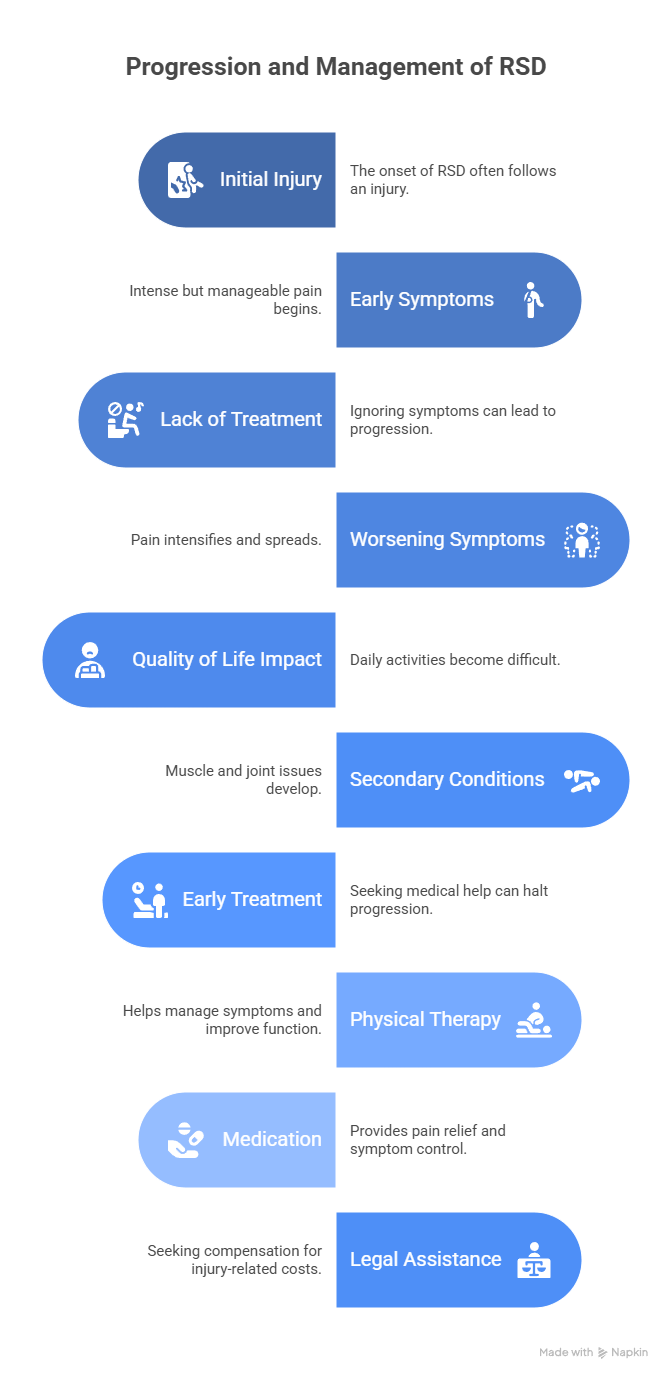 Progression and Management of RSD