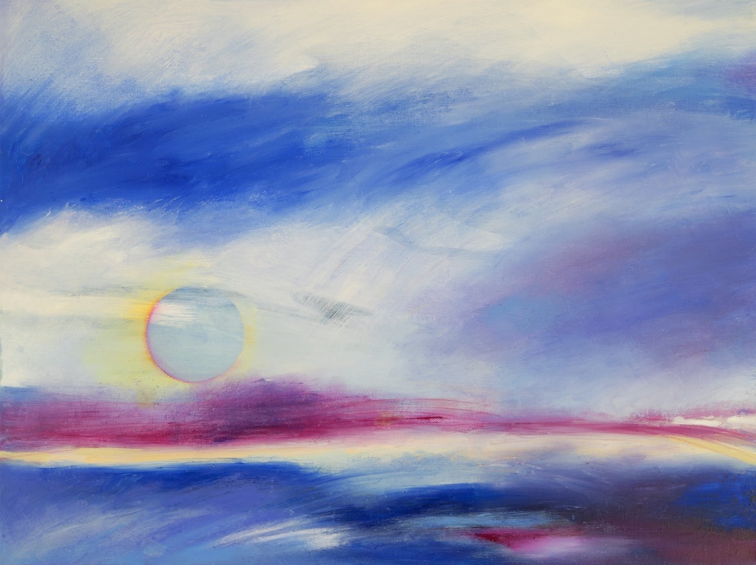 You're All I've Got Tonight
20 x 16 in
Acrylic and oil on canvas